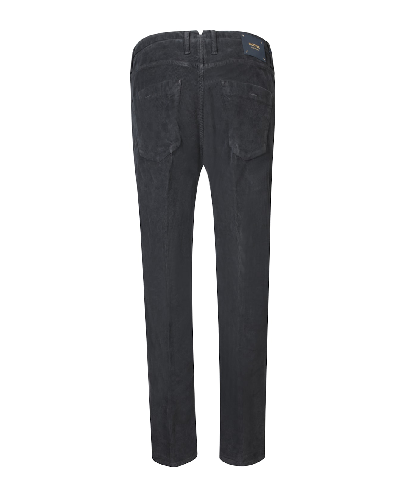 Incotex Blue Velvet Tailored Trousers - Blue