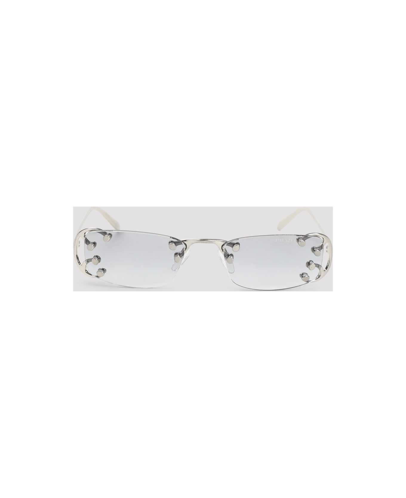 Prada Eyewear Fashion Show Sunglasses - V Argento Nouveau