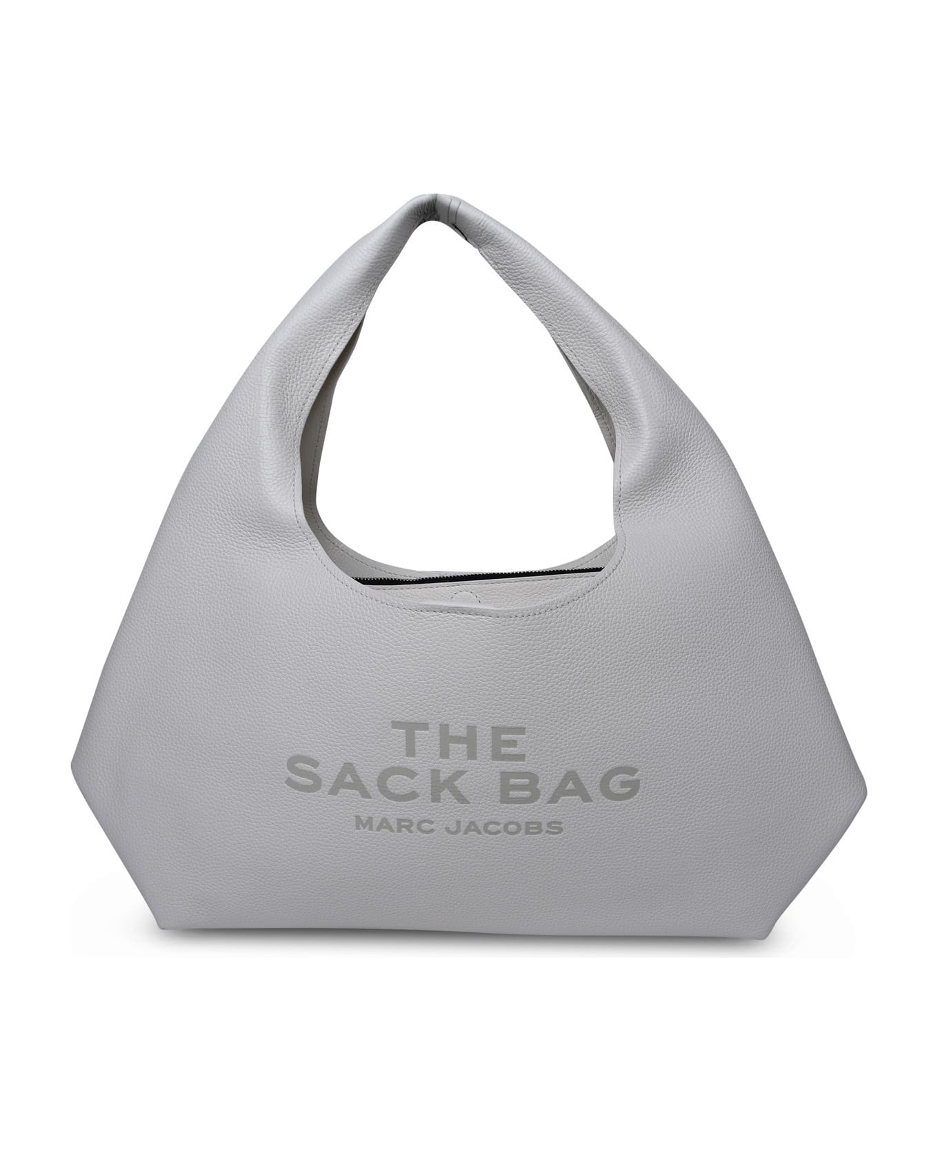 Marc Jacobs The Sack Bag Logo Debossed Shoulder Bag - White