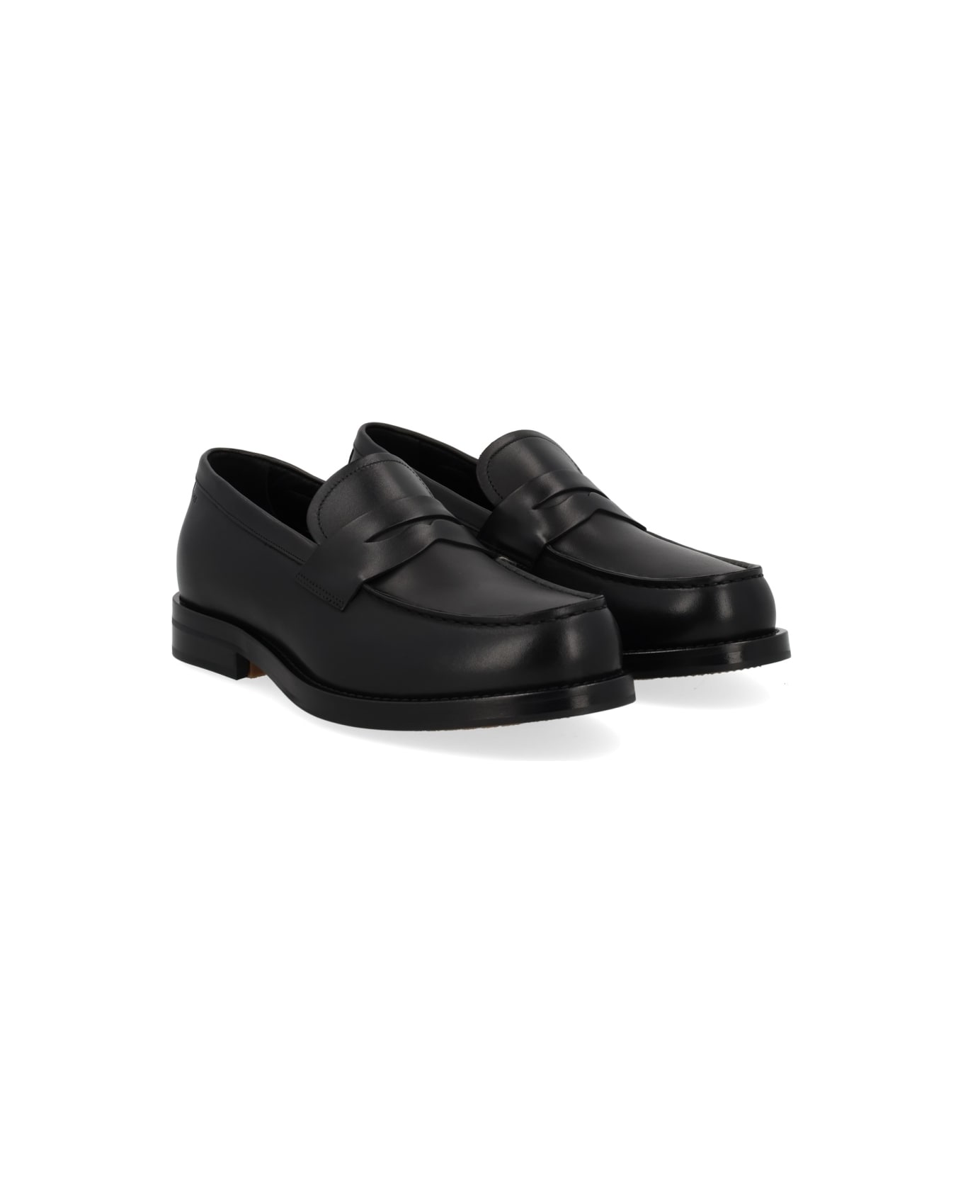 Hugo Boss "dressletic" Loafer - BLACK