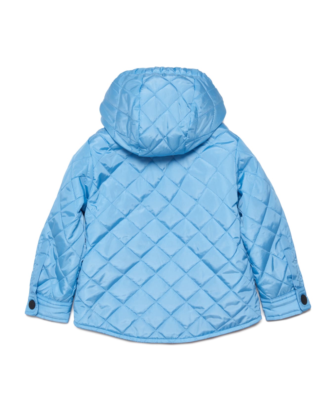 Dsquared2 D2j437b Jacket Dsquared Lightweight Padded Jacket With Surf Logo Patch - Azzurro