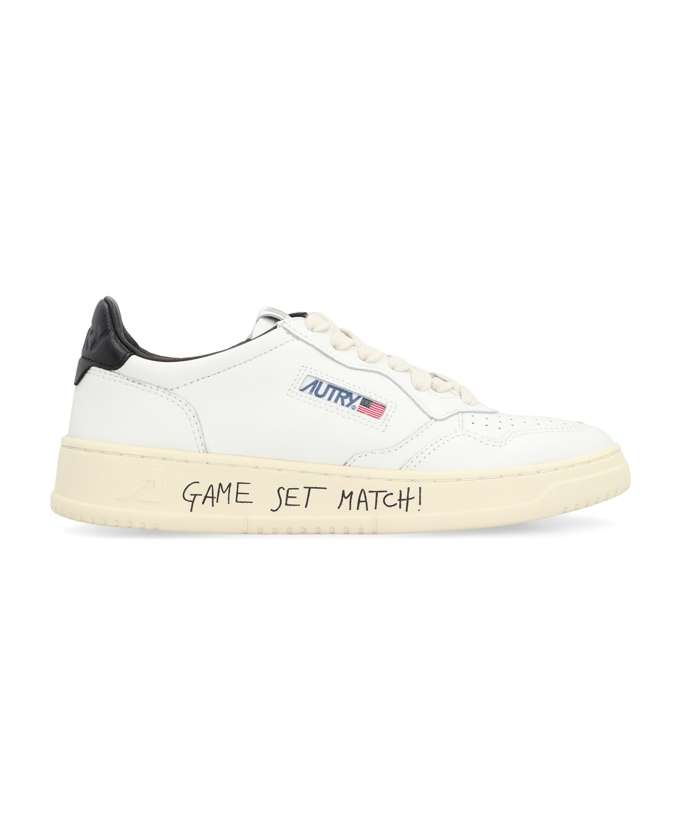 Autry Medalist Low-top Sneakers - Match/leat Wht/blk