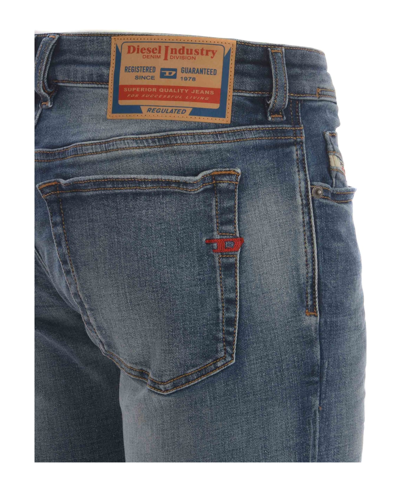 Diesel Jeans Diesel "sleenker" Made Of Denim - Blu chiaro デニム