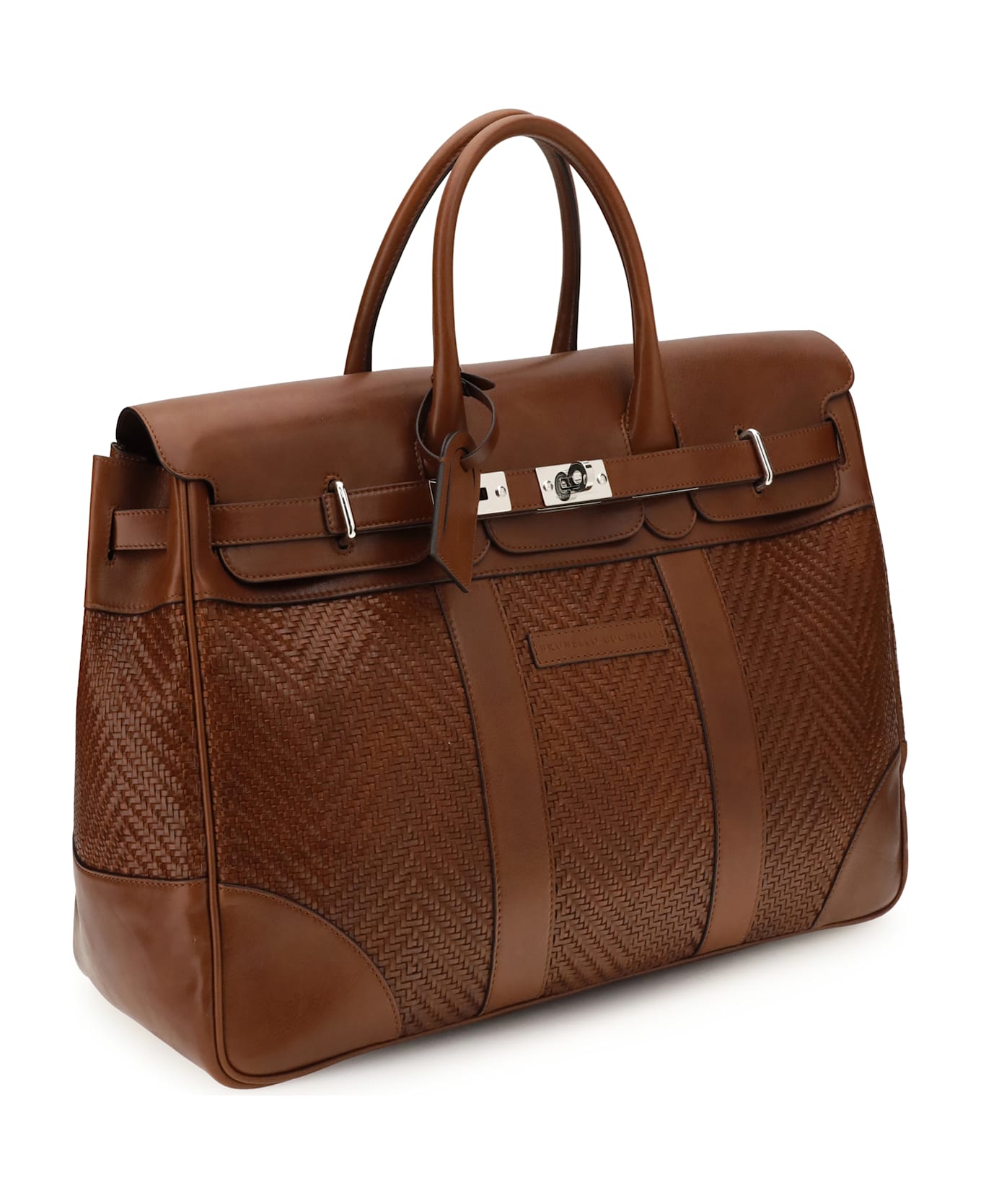 Brunello Cucinelli Leather Travel Bag
