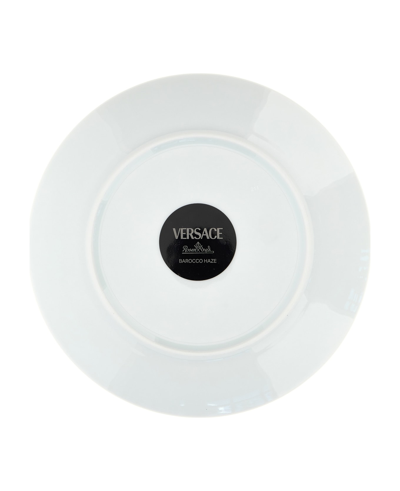 Versace 'barocco Haze' Dinner Plate 21 Cm - Gray