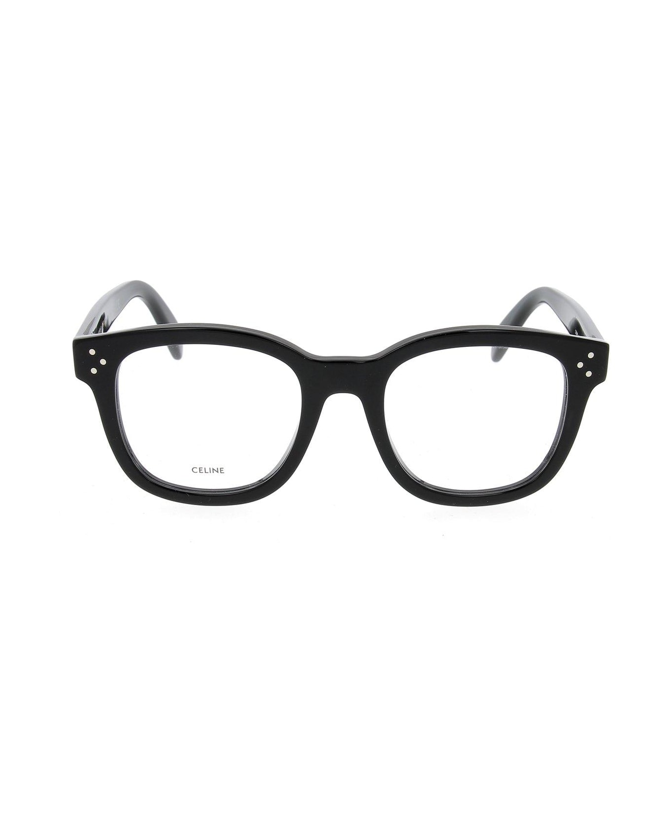 Celine Square Frame Glasses - 001 - Black