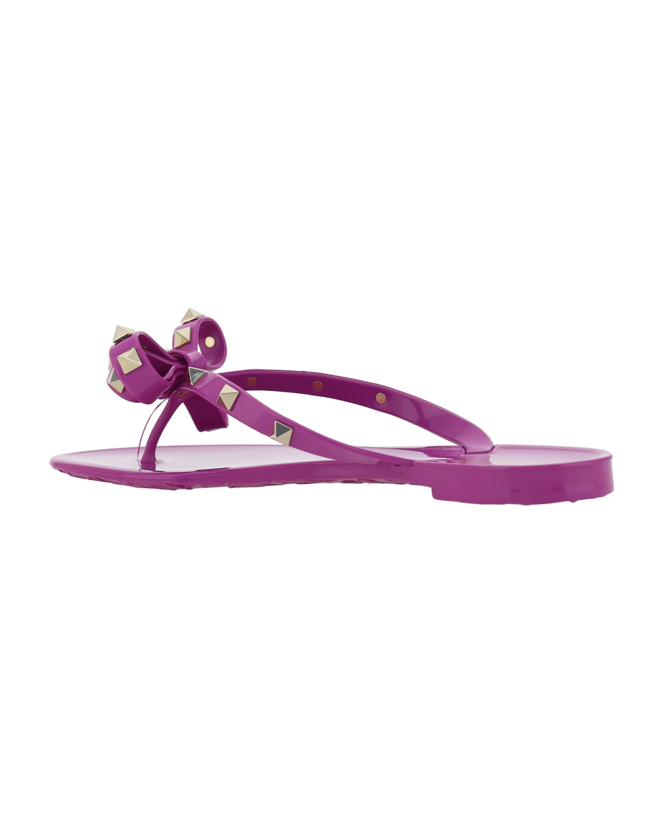 Valentino Garavani Summer Pool Sandals - Vivid Violet