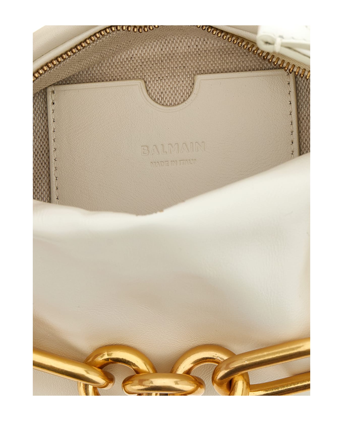 Balmain 
sync
 Mini Handbag - White