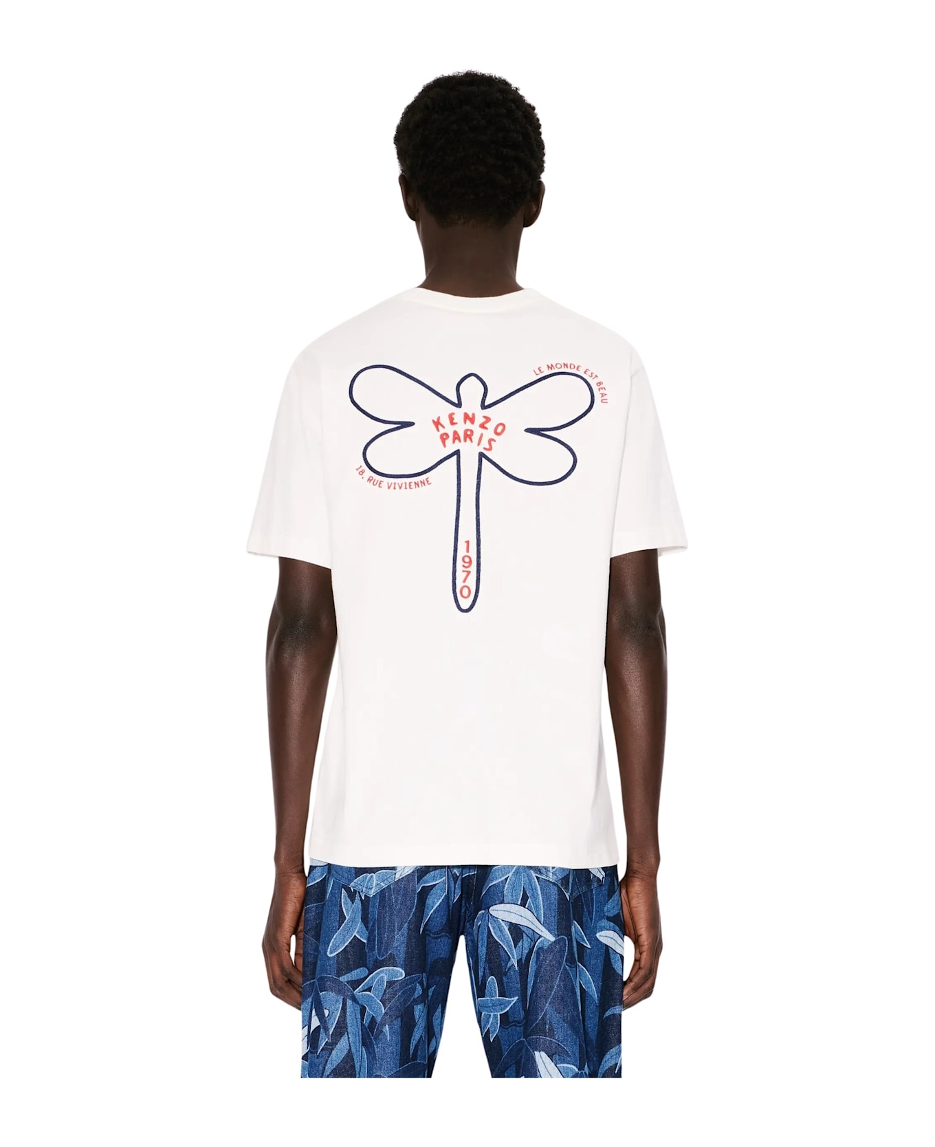 Kenzo Dragonfly Embroider - Off White