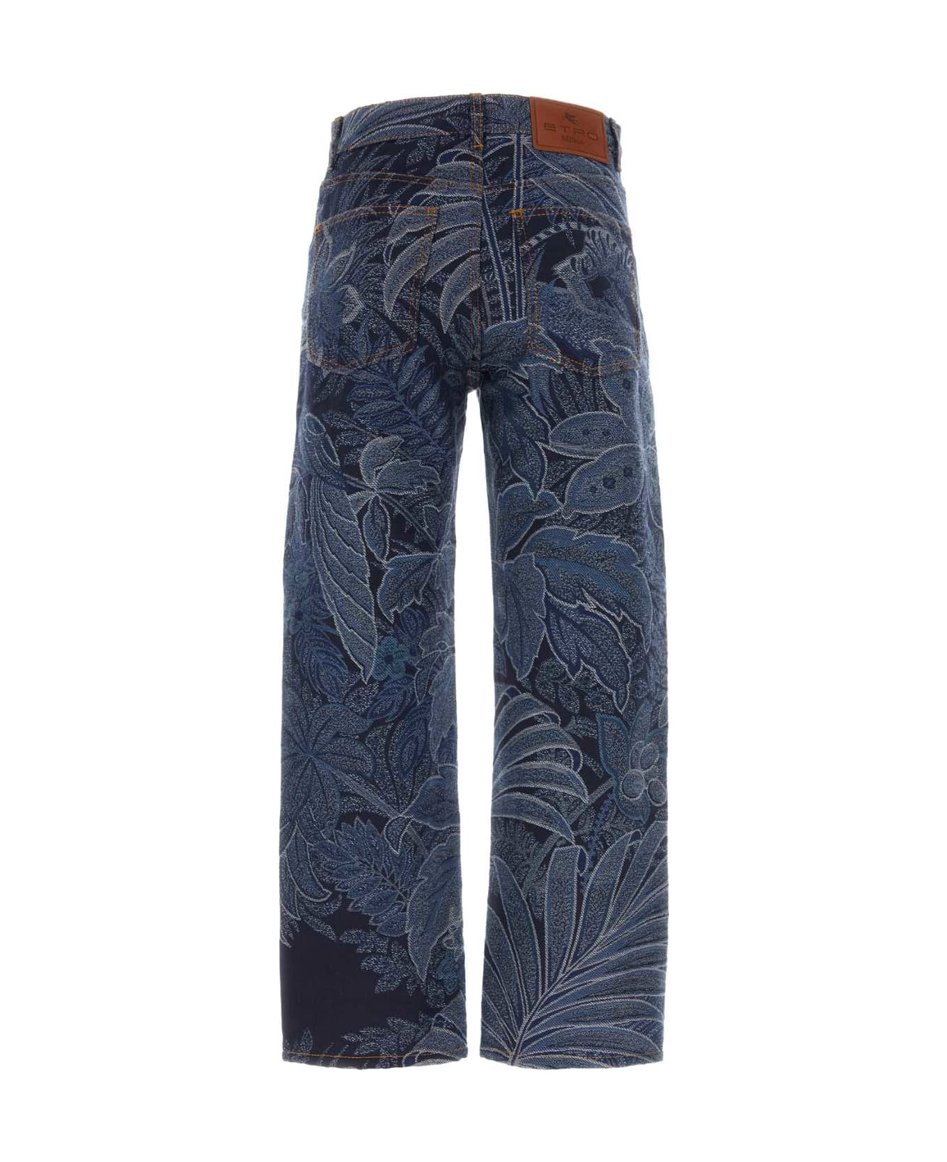 Etro Embroidered Denim Jeans - 250 ボトムス
