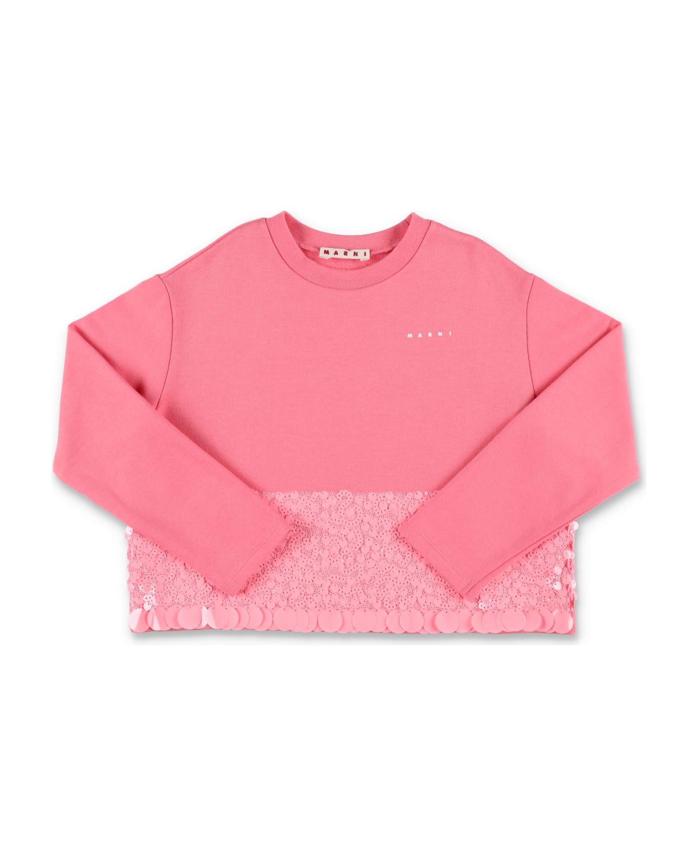 Marni Cropped Fleece - PINK ニットウェア＆スウェットシャツ