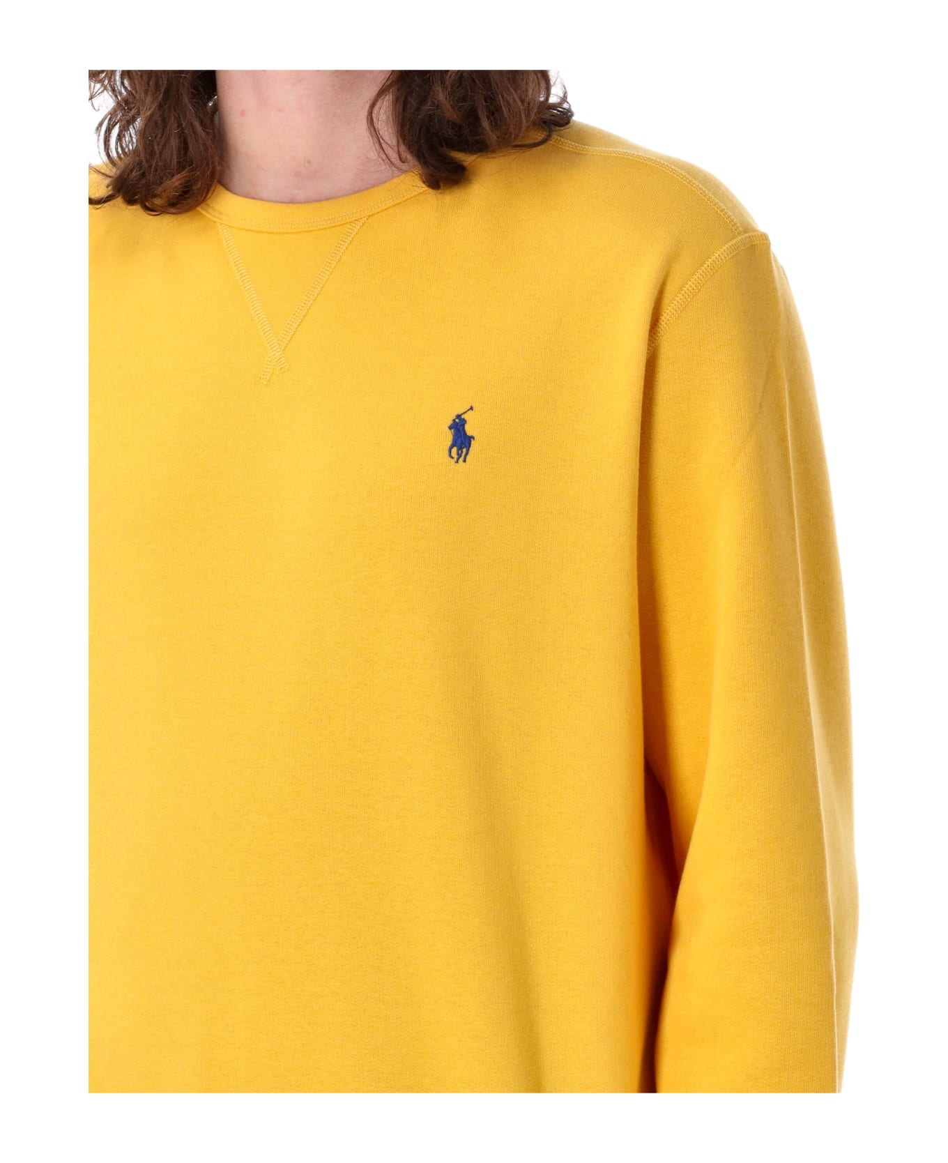 Polo Ralph Lauren Classic Crewneck Sweatshirt - GOLD フリース
