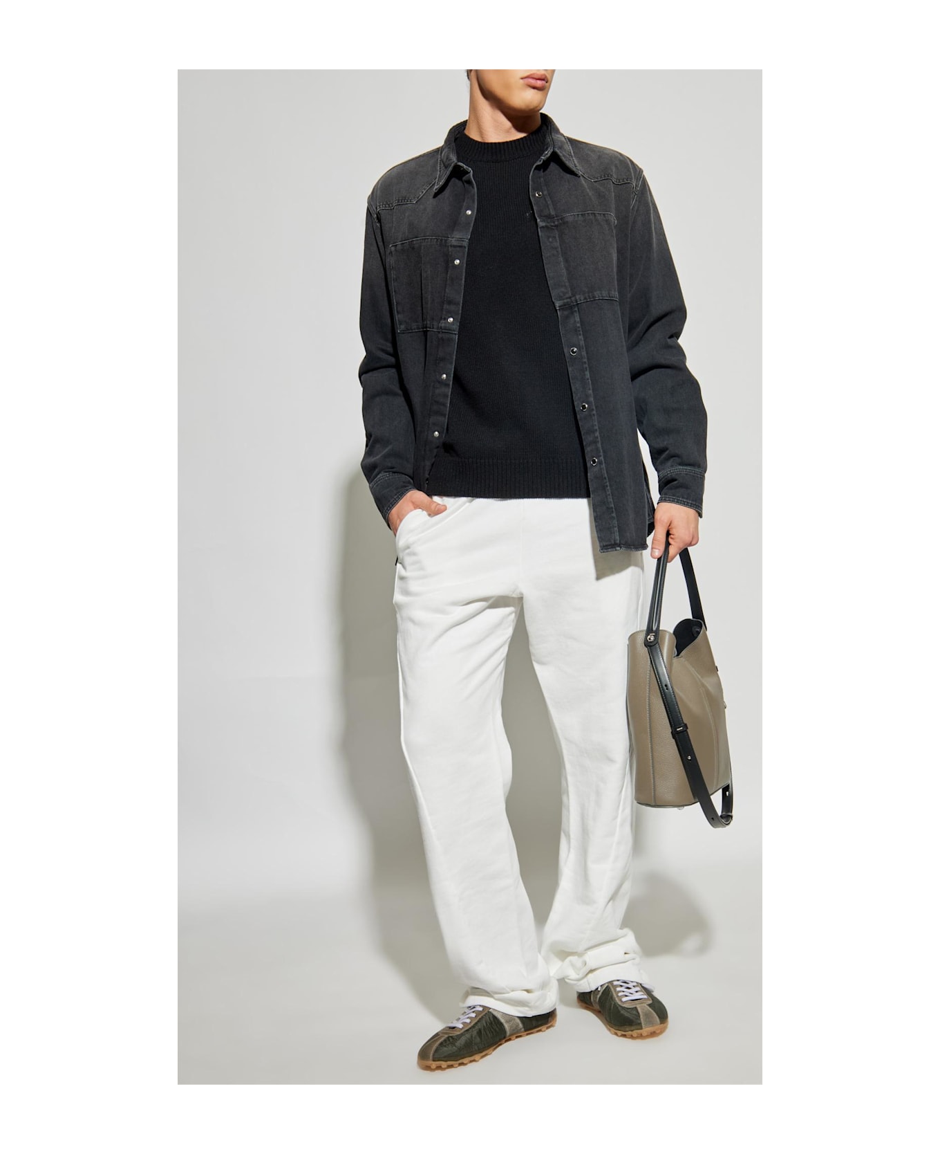 MM6 Maison Margiela Cotton Sweatpants - Off White