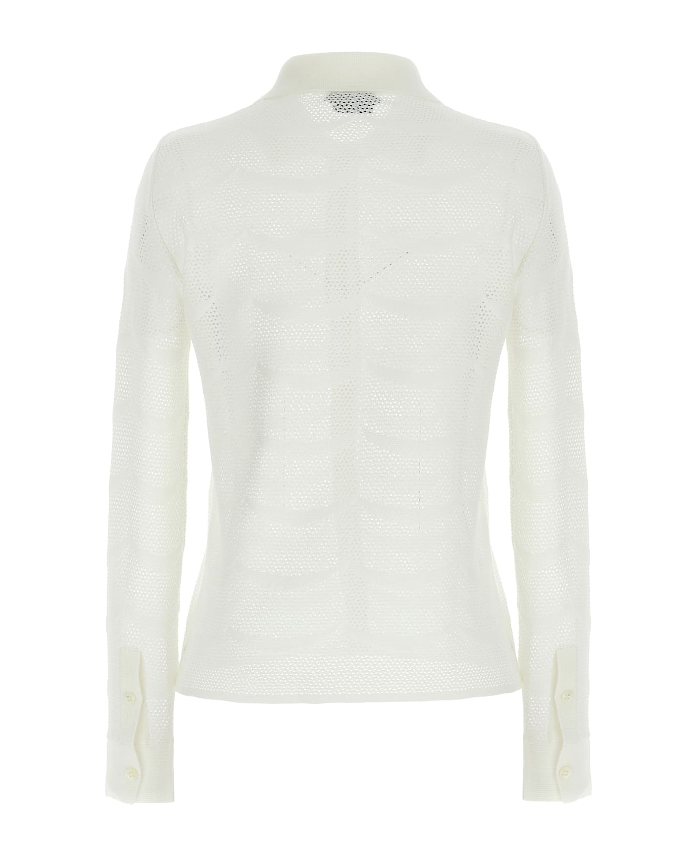 Tom Ford Openwork Cardigan - White