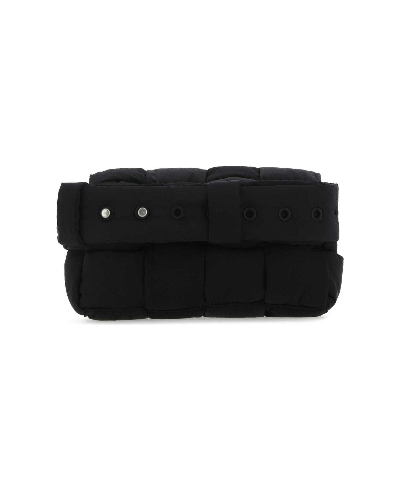 Bottega Veneta Padded Tech Cassette Belt Bag - Black parakeet