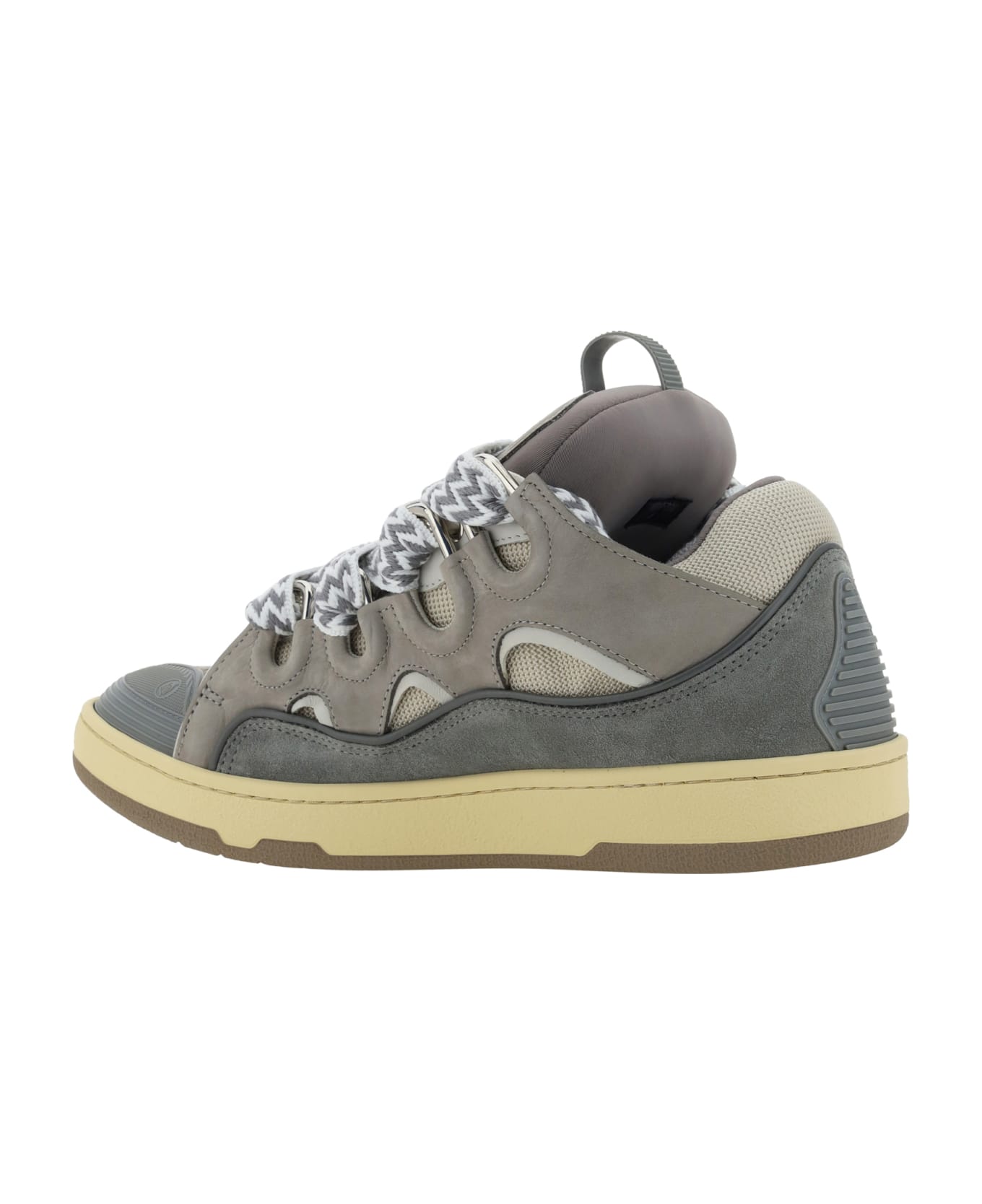 Lanvin Curb Sneakers - Grey 2