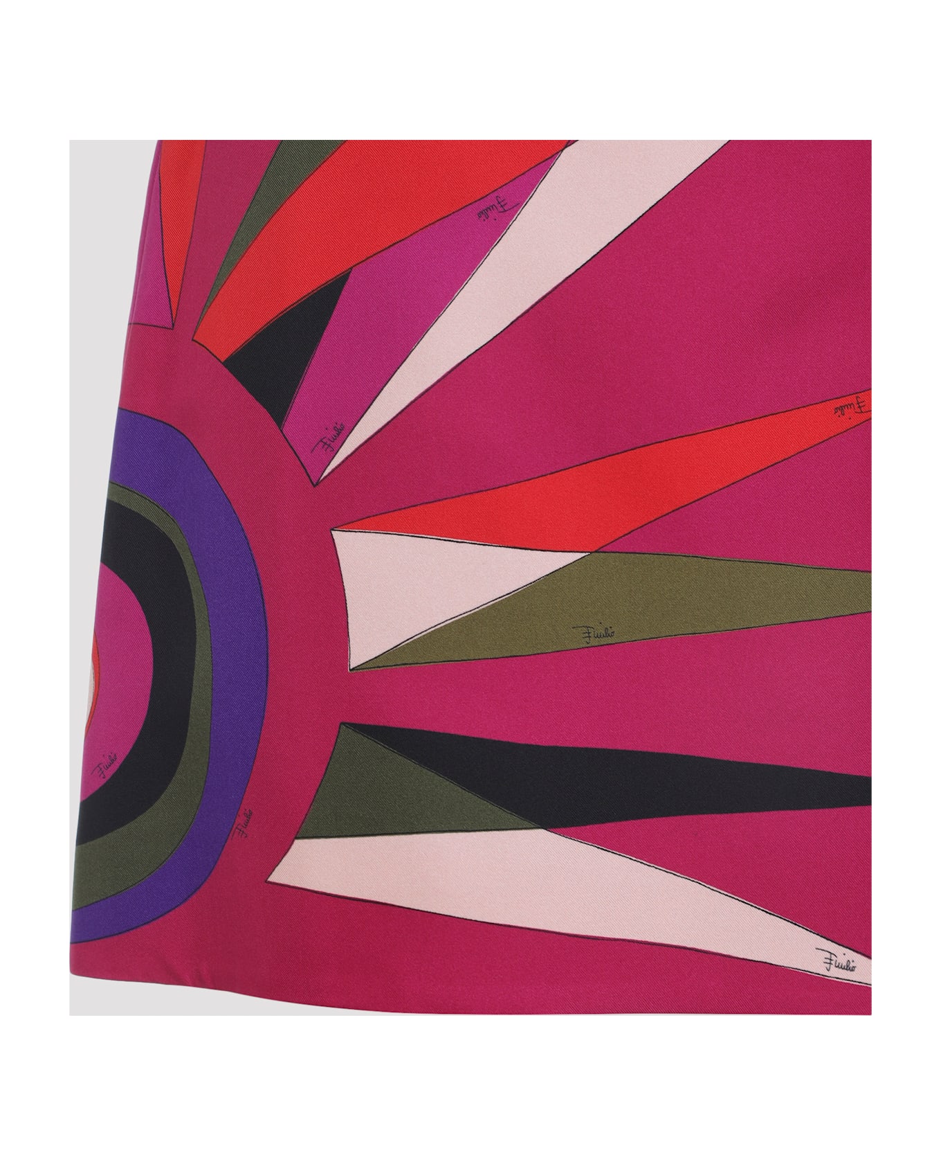 Pucci Acetate Mini Skirt - Multicolor