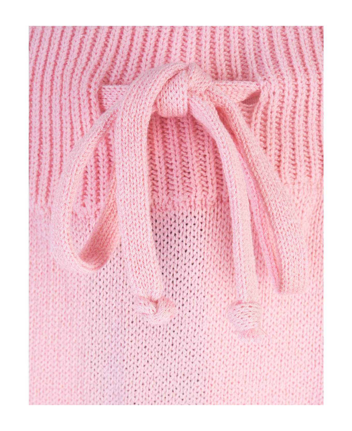 Barrow Pink Shorts With All-over Tears - Light Pink name:468