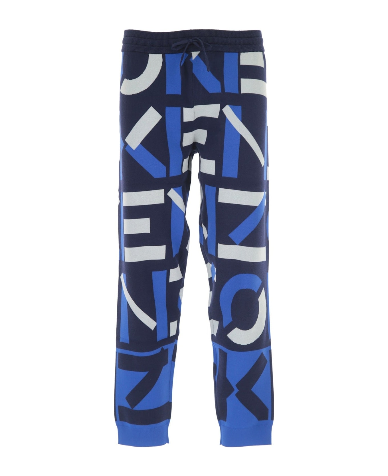 Kenzo Logo Track Pants - Blue スウェットパンツ