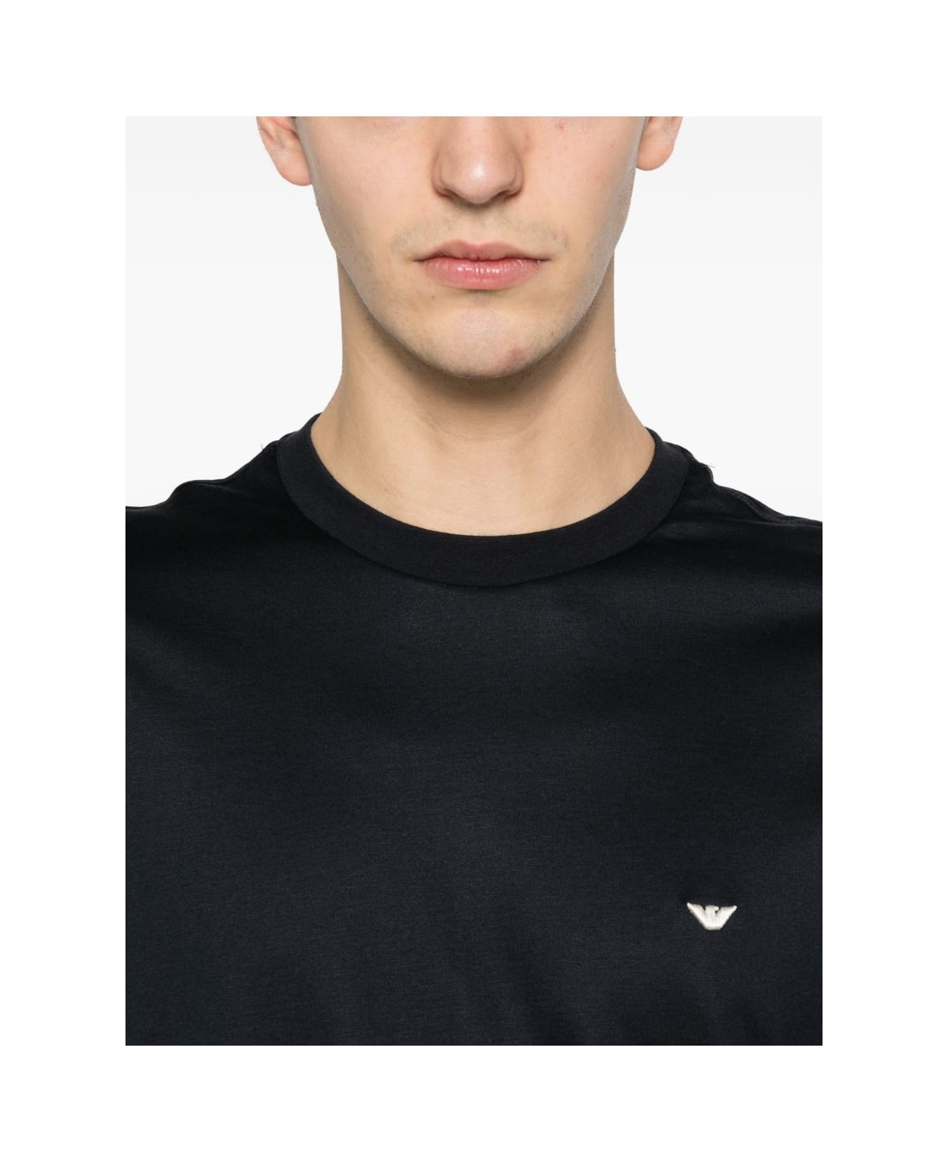 Emporio Armani Cotton Blend T-shirt - Blue