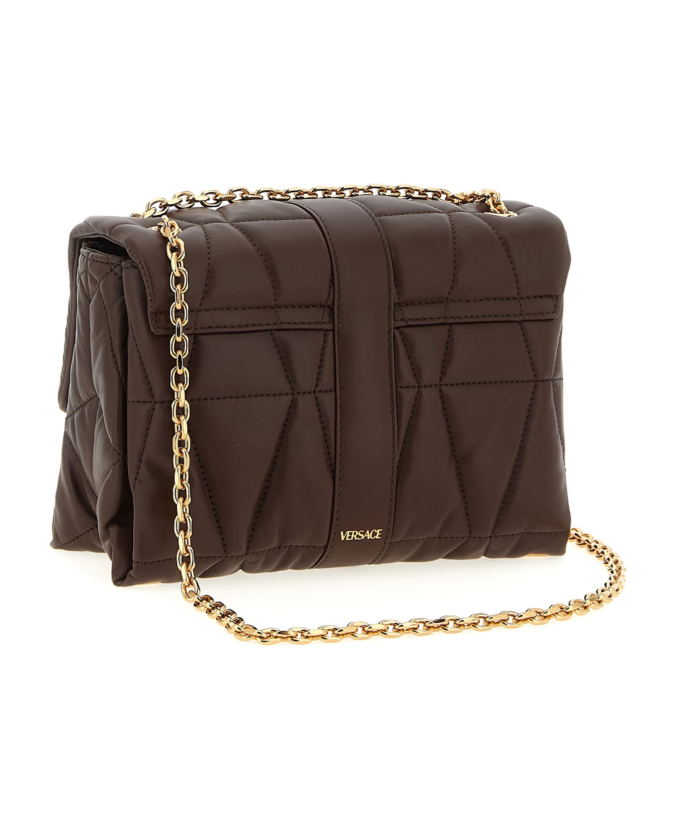 Versace 
kleio
 Shoulder Bag - Brown