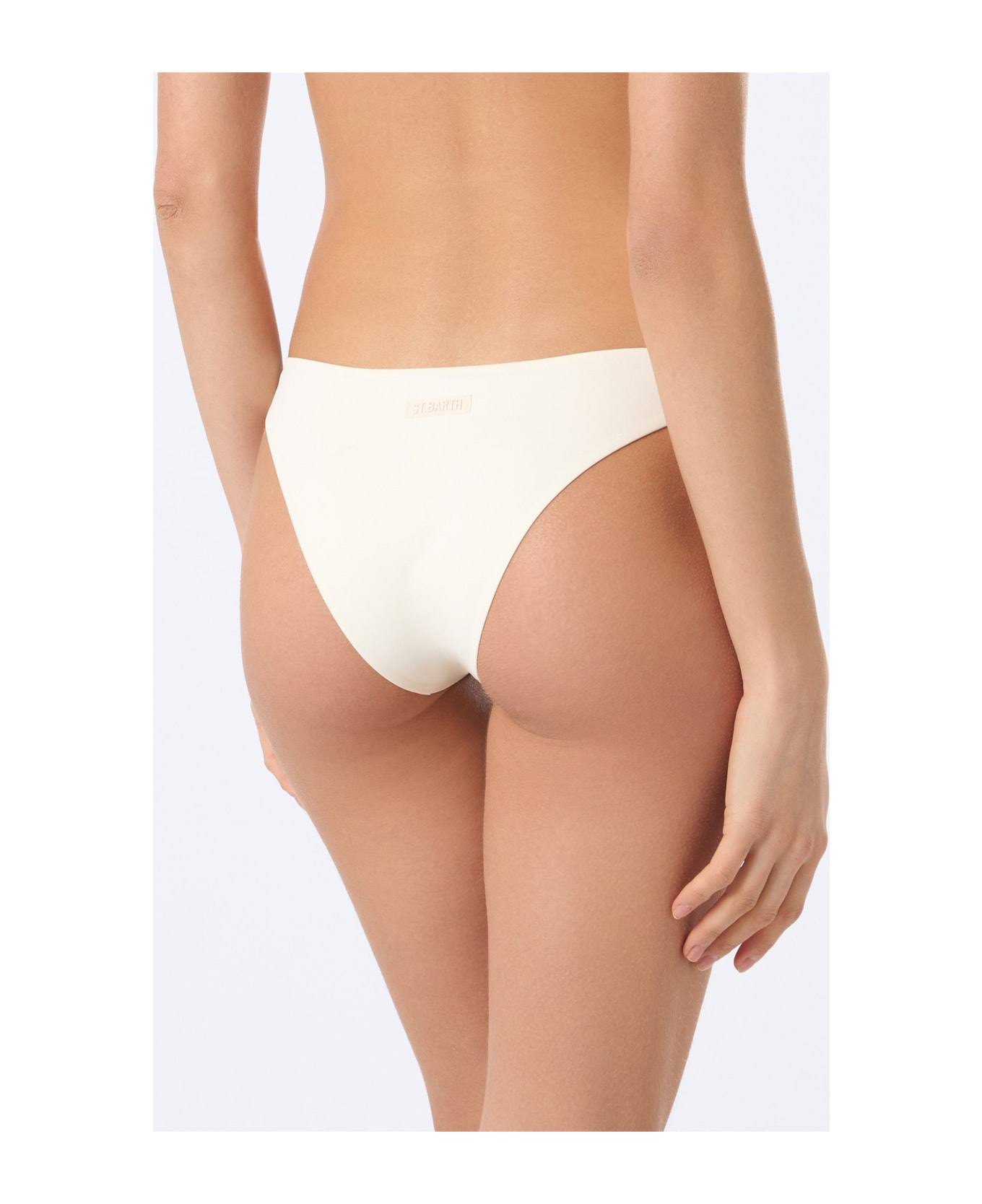 MC2 Saint Barth Woman Heatsealed Swim Briefs Reanna - WHITE