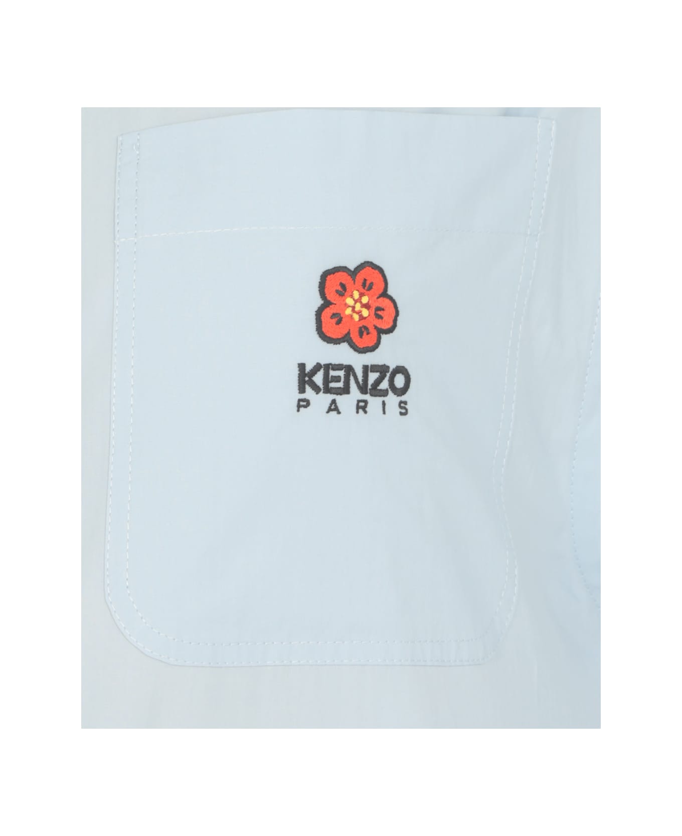 Kenzo Boke Flower Shirt - Light Blue
