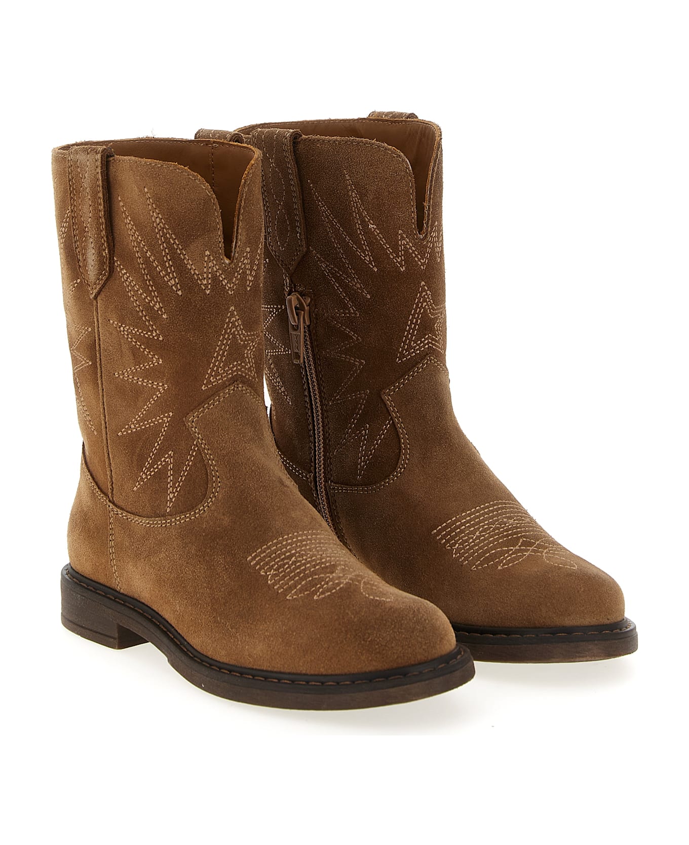 Golden Goose 
wish Star
 Boots - Brown