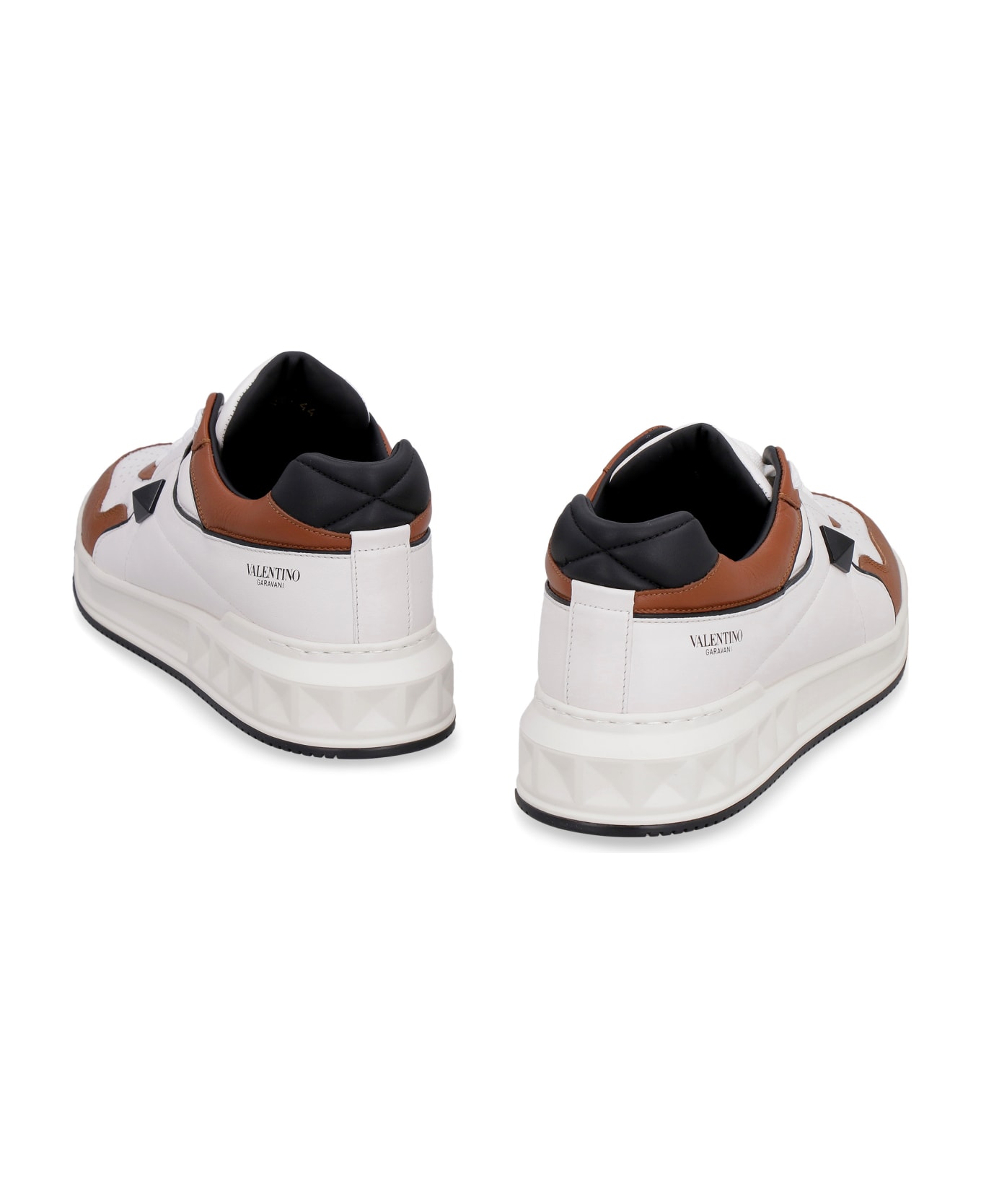 Valentino Garavani Leather Low-top Sneakers - White