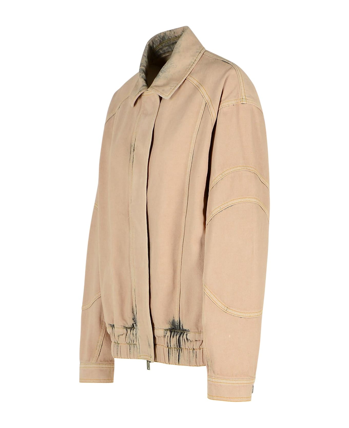 Golden Goose 
nancy
 Pink Cotton Bomber Jacket - Pink