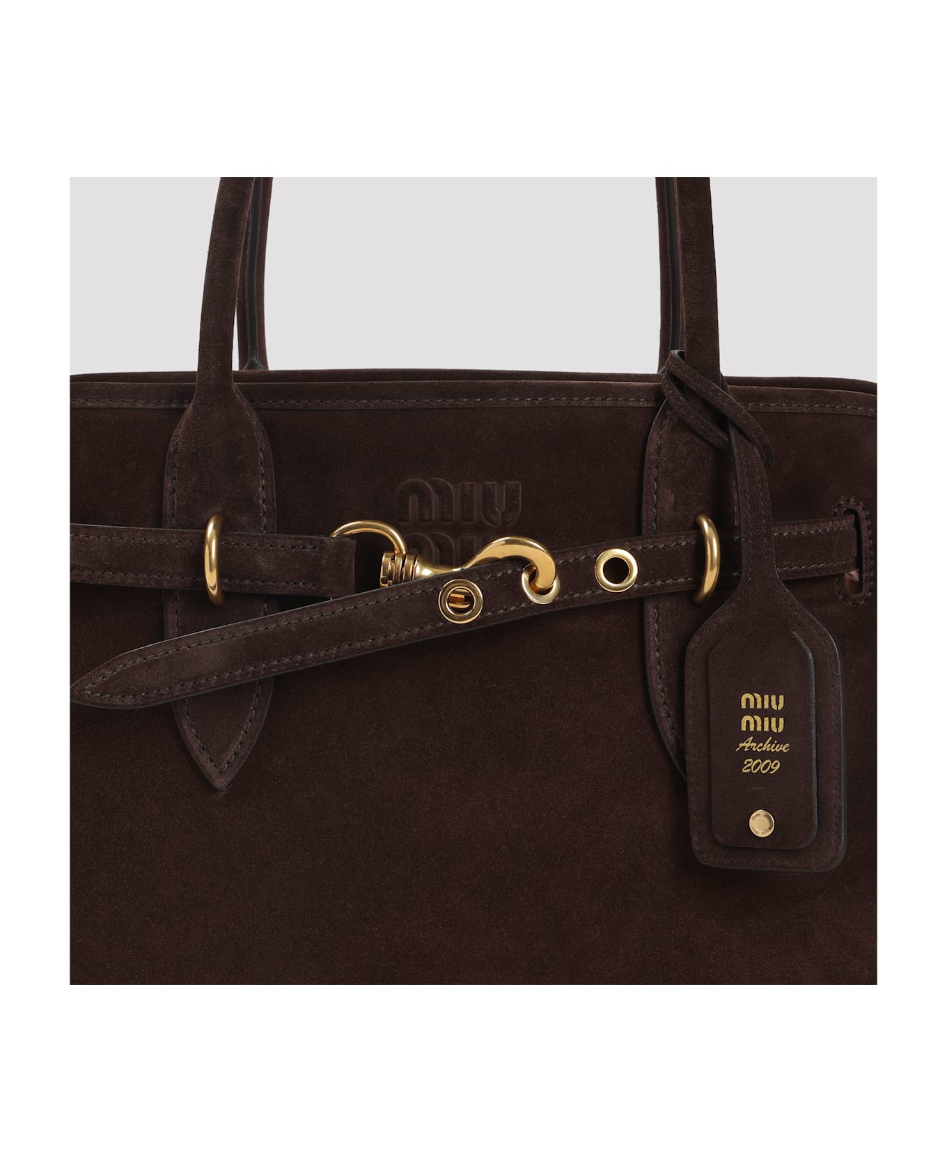 Miu Miu Aventure Handbag - Moro