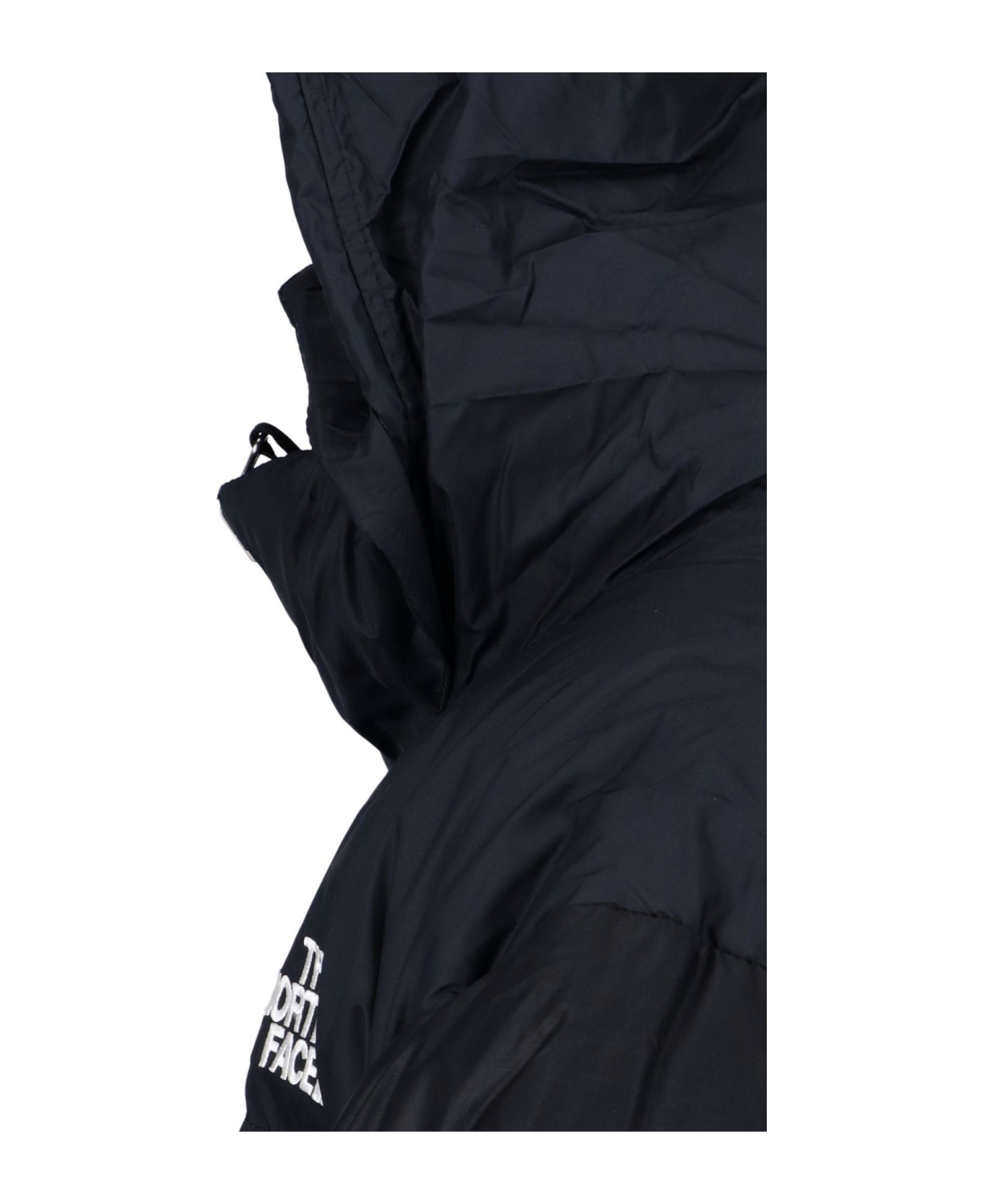 The North Face Logo Down Jacket - Black ダウンジャケット
