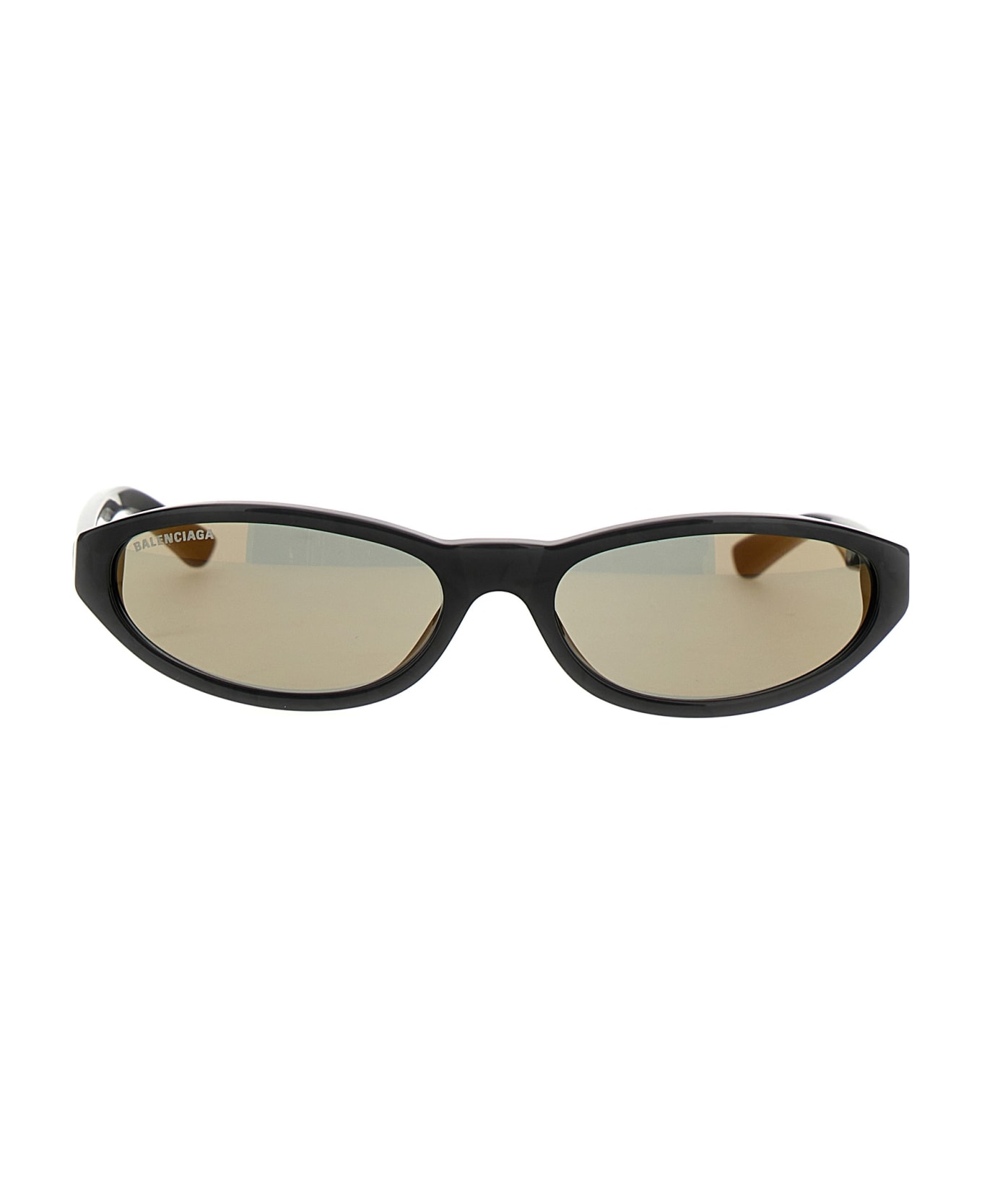 Balenciaga 'neo Round' Sunglasses - Black