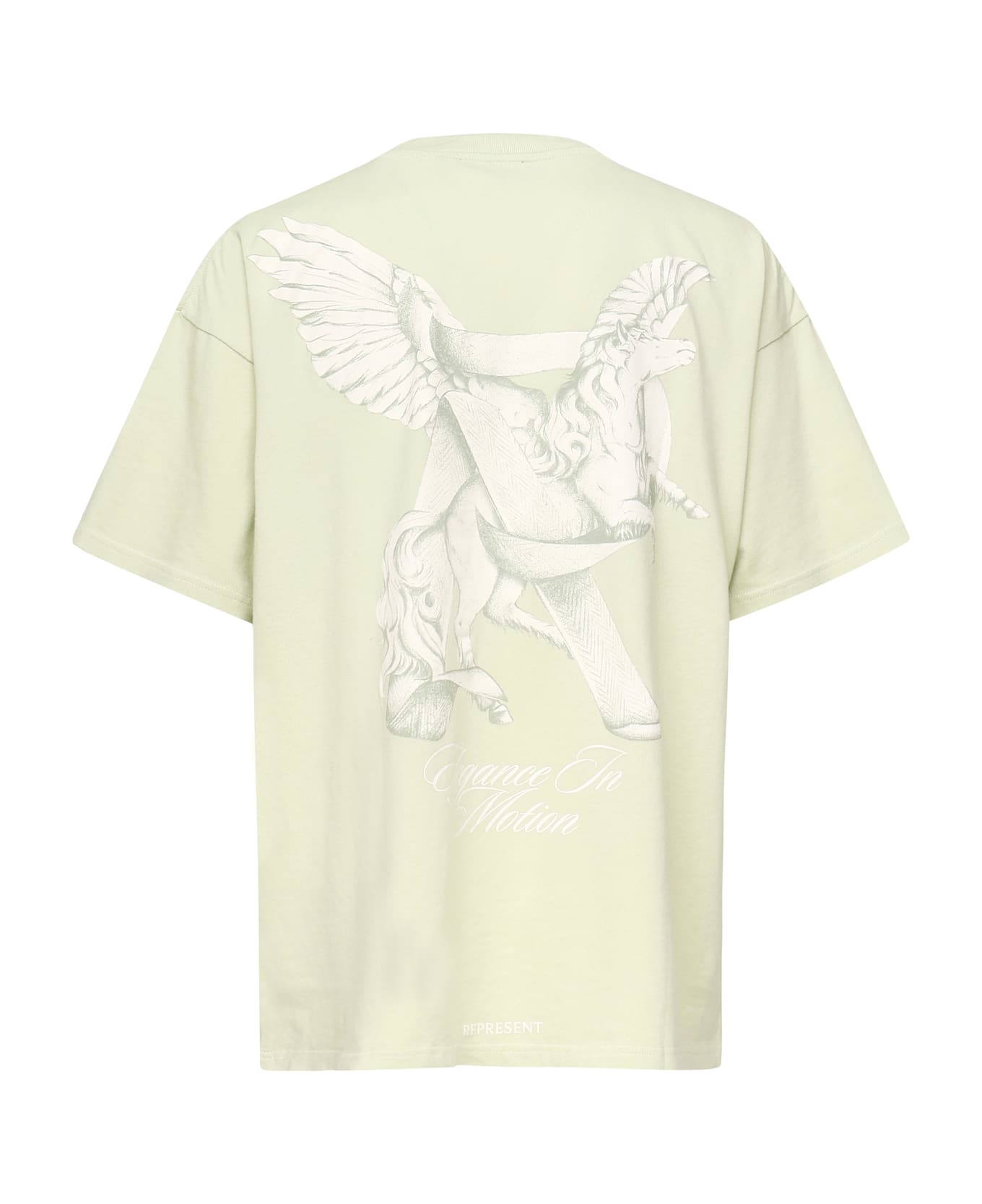 REPRESENT Elegance In Motion T-shirt - MATCHA GREEN