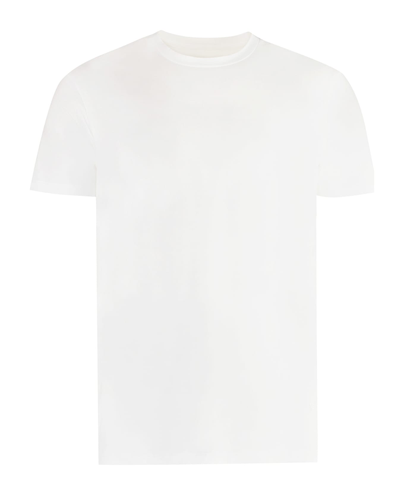 Emporio Armani Viscose Jersey T-shirt - Bianco Ottico シャツ