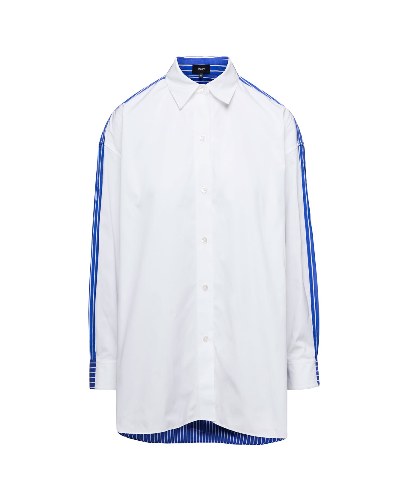 Theory Oversized Shirt - Blue シャツ