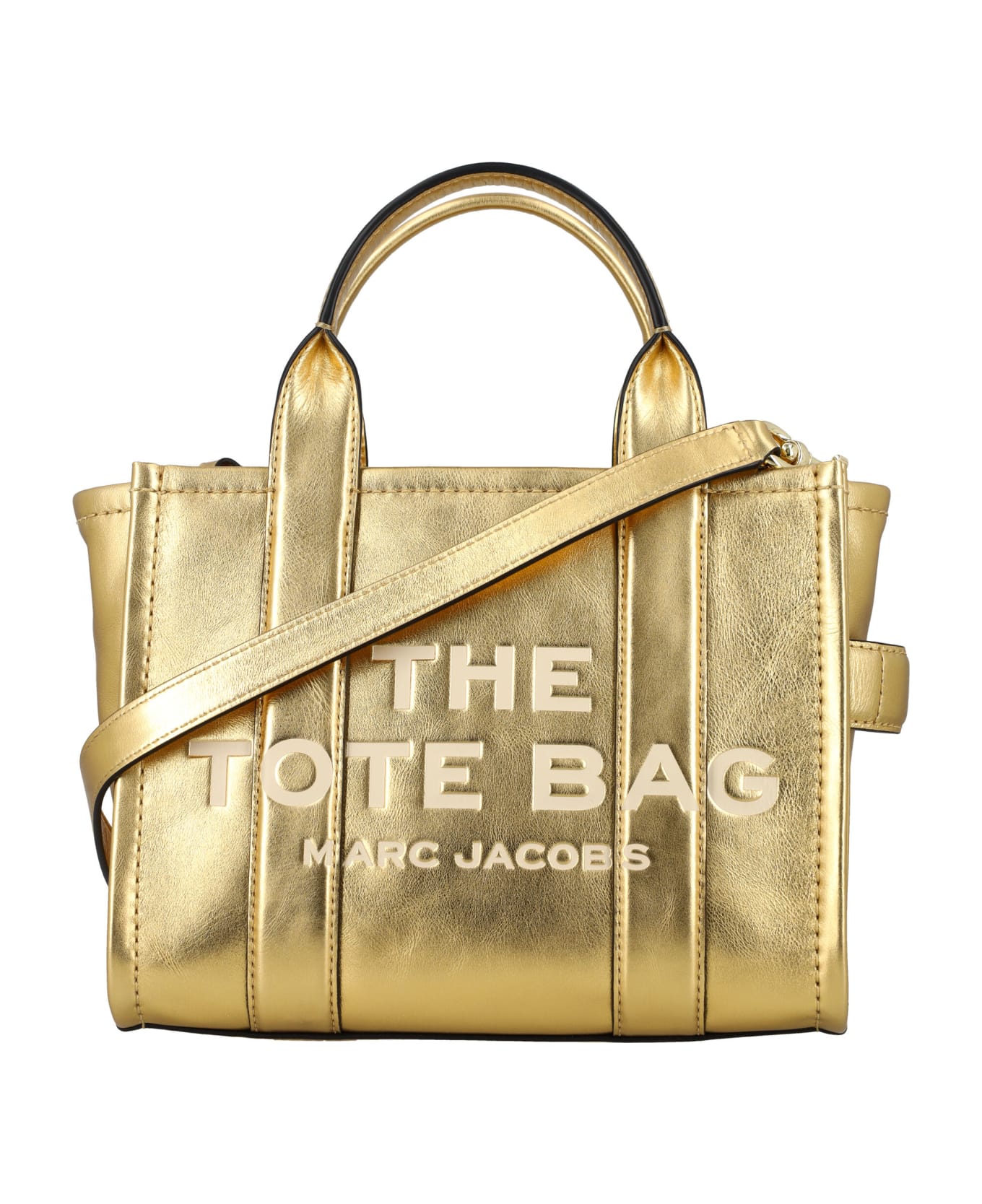 Marc Jacobs The Small Tote Bag Metallic - GOLD