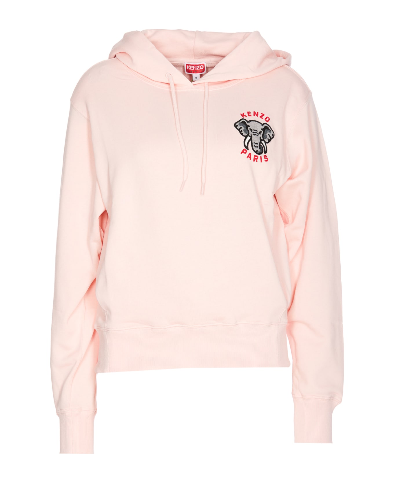 Kenzo Elephant Logo Hoodie - Pink