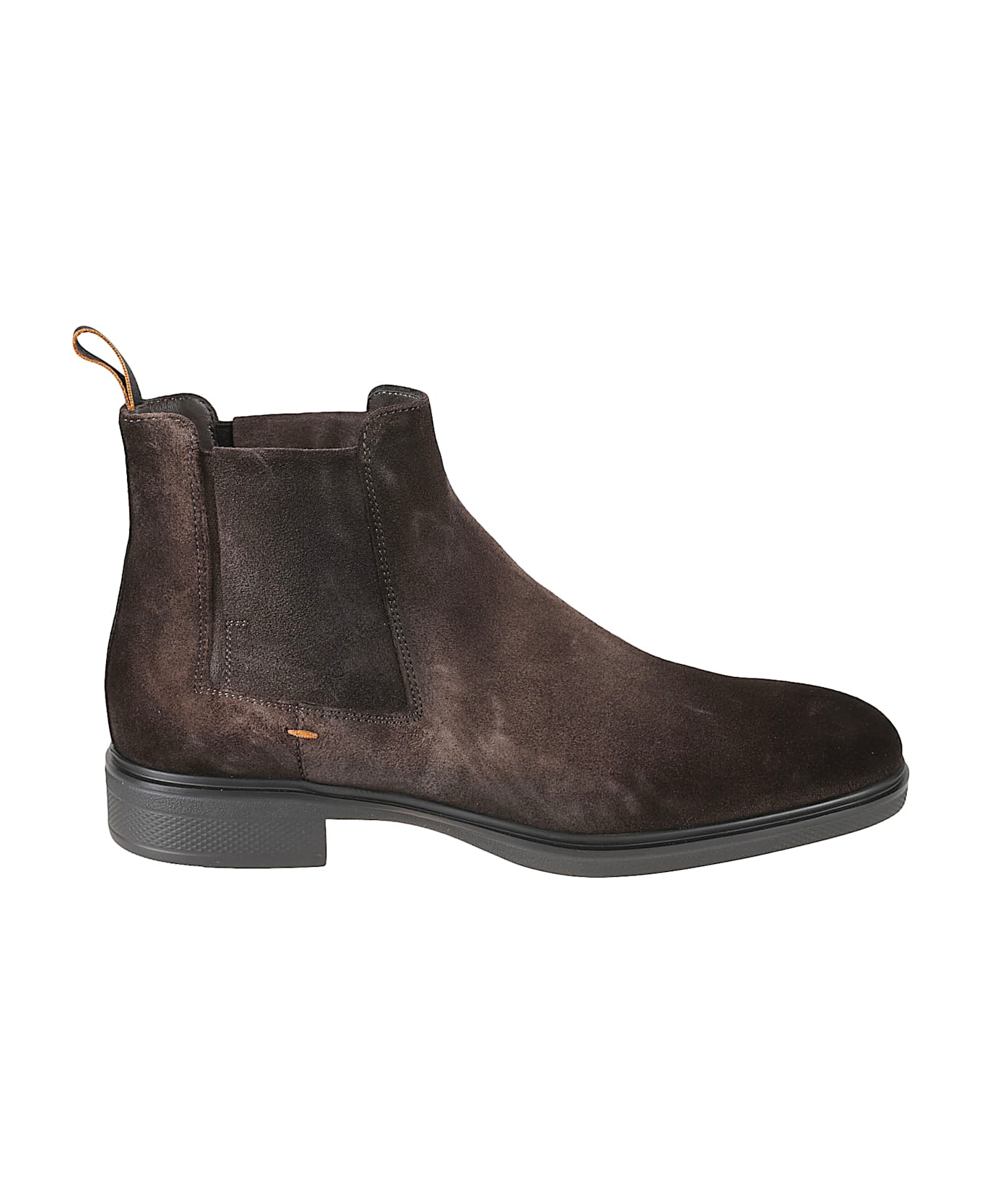 Santoni Easy Onc Boots - Dark Brown