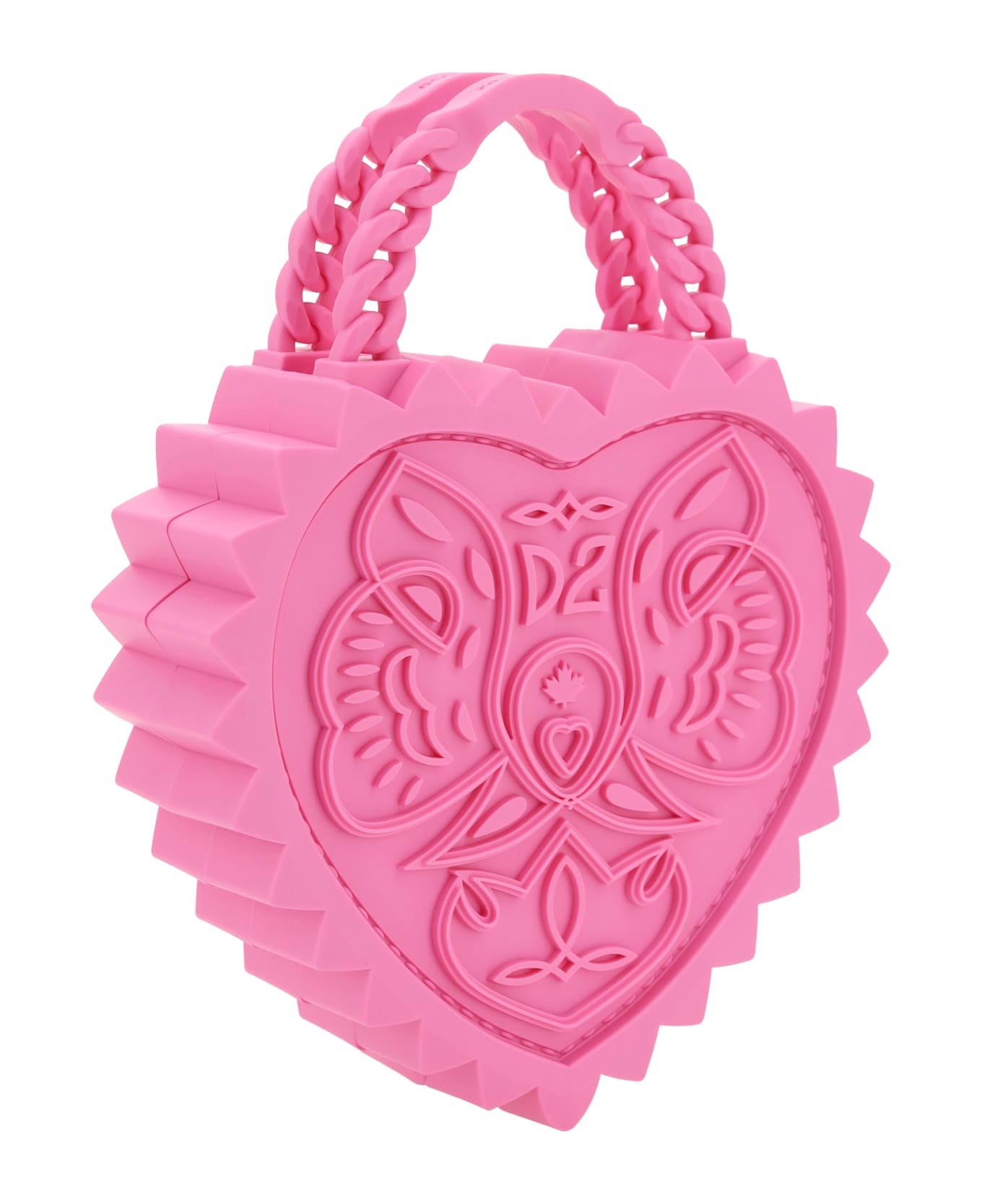 Dsquared2 Heart Handbag - Rosa