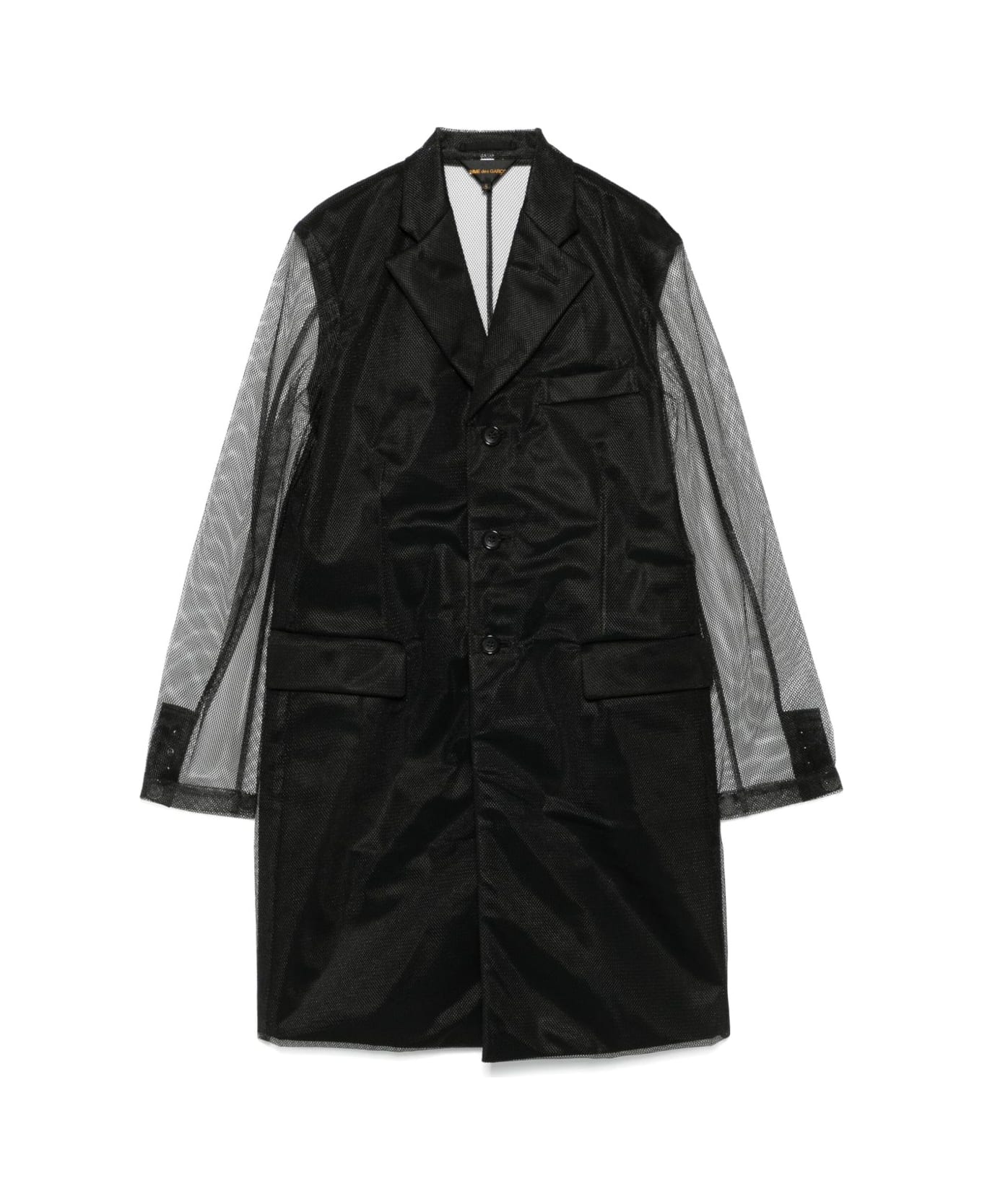 Comme des Garçons Nylon Coat - Black