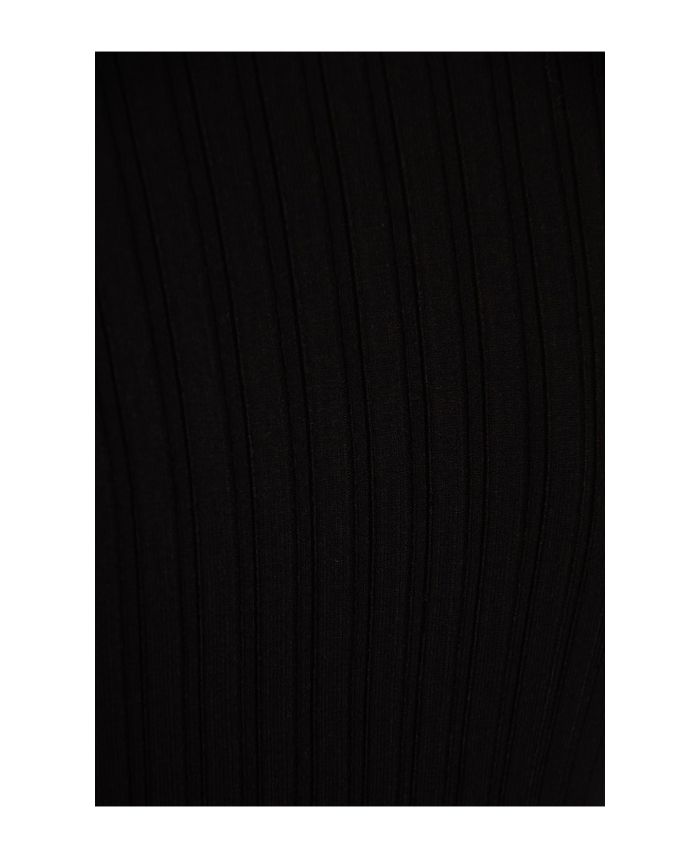 Philosophy di Lorenzo Serafini High-neck Knitted Top - Black
