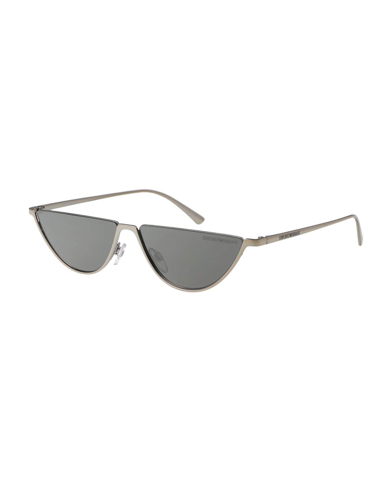 Emporio Armani 0ea2143 Sunglasses - 30156G SHINY SILVER