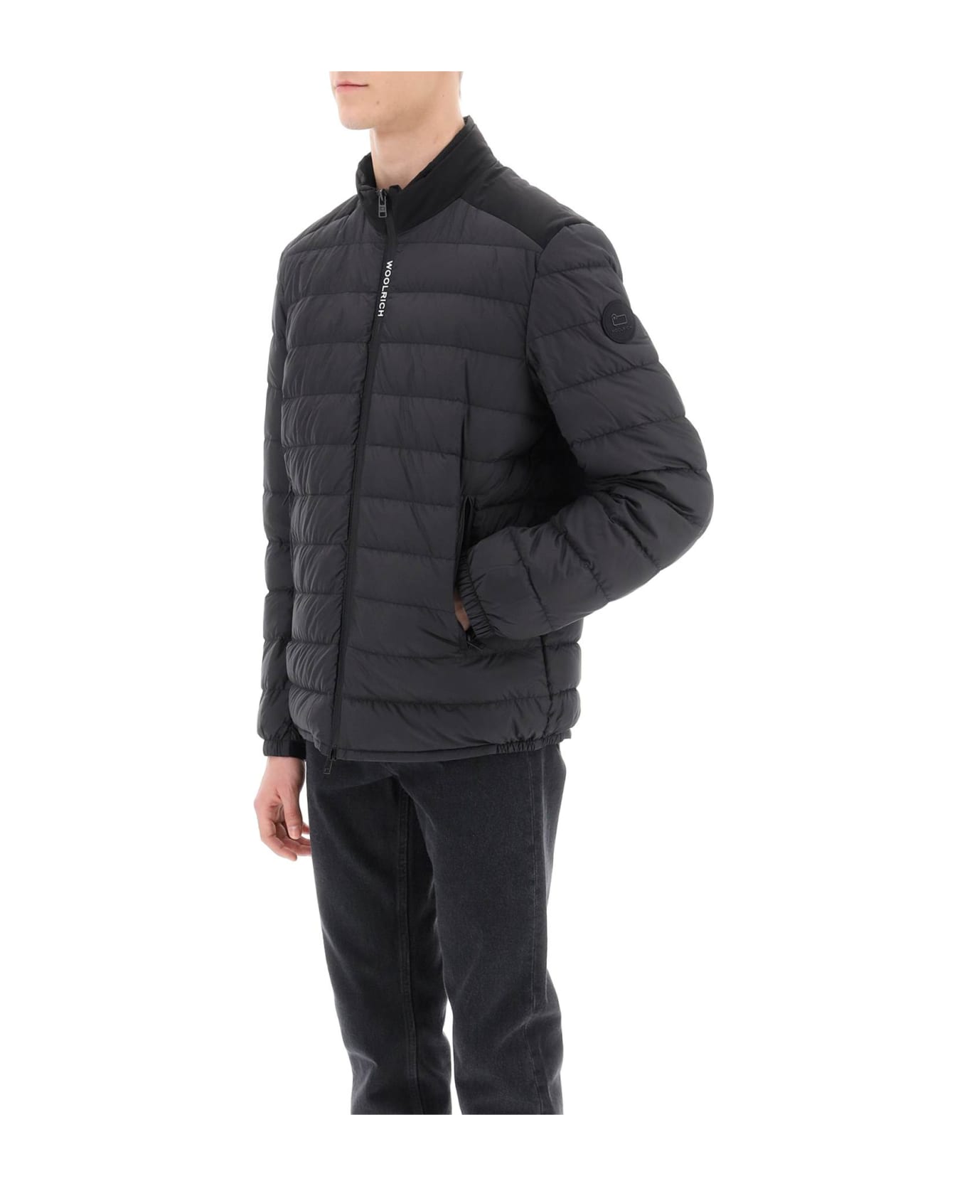 Woolrich Bering Lightweight Down Jacket - BLACK (Black) ダウンジャケット