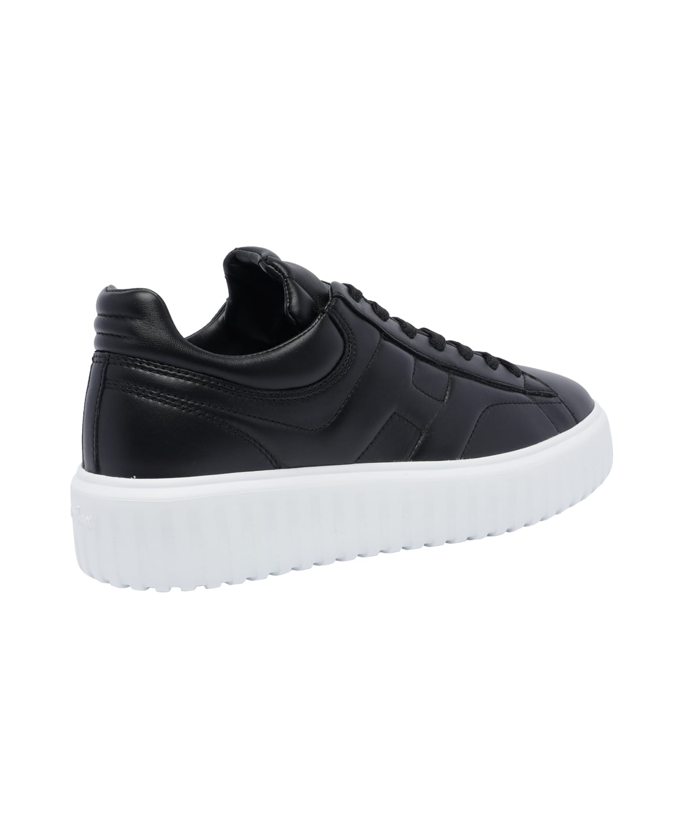 Hogan H-stripes Sneakers - Black
