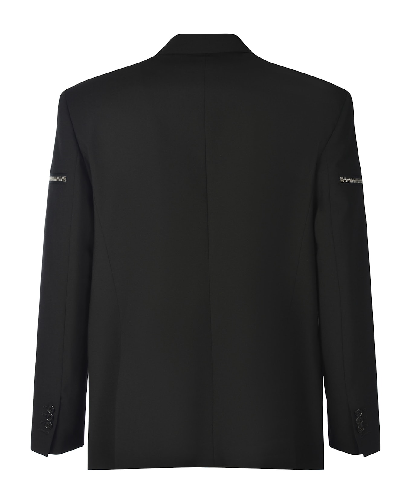 Dsquared2 Double-breasted Blazer Dsquared2 "icon" Made Of Fresh Wool - Black