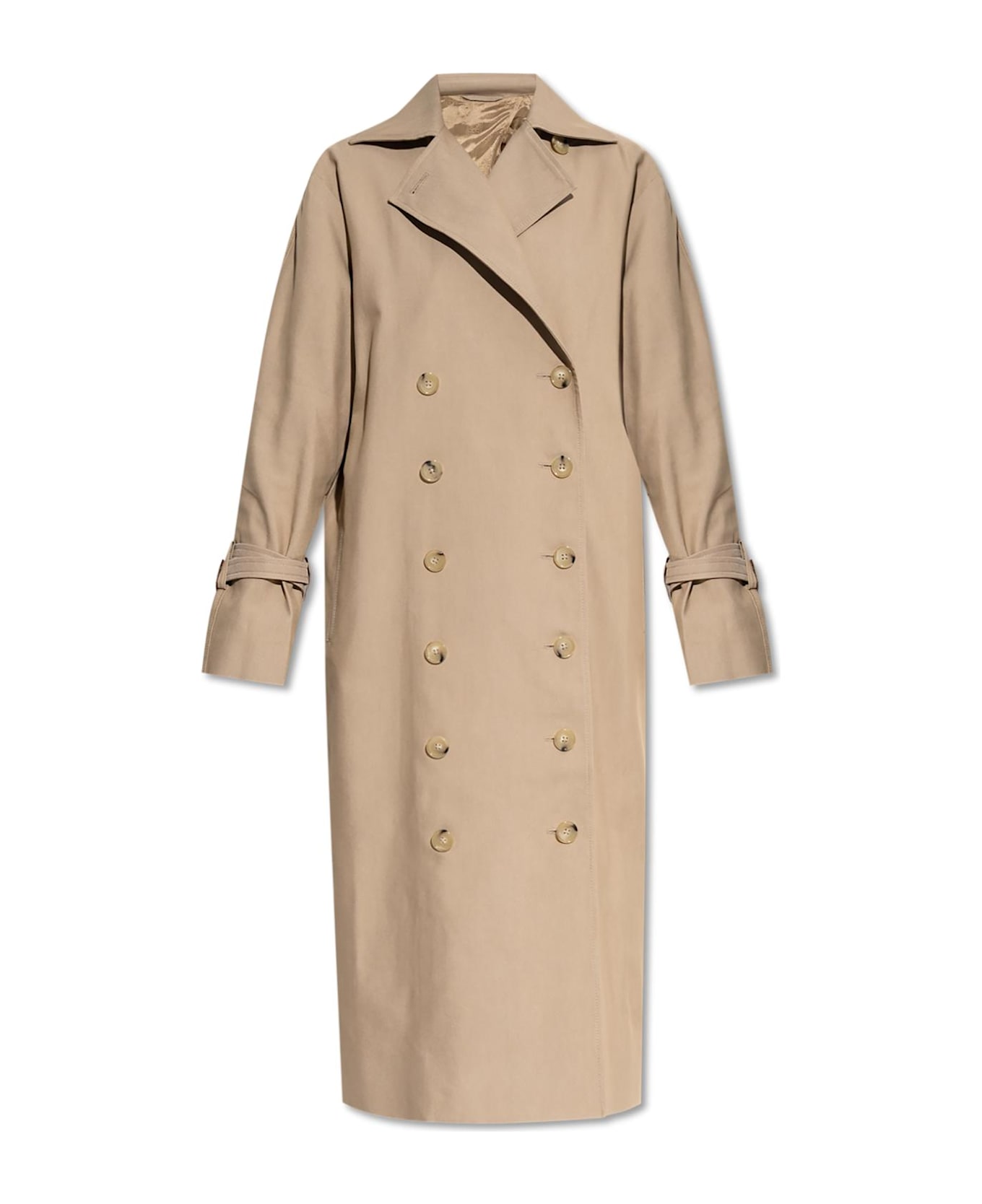 Totême Toteme Double-breasted Trench Coat - BROWN