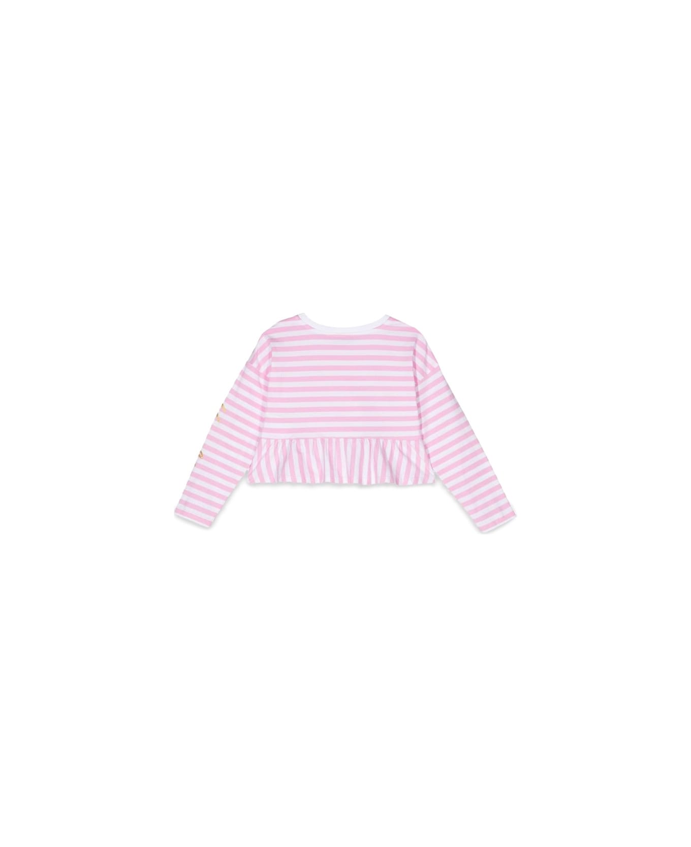 Moschino Ml Striped T-shirt - MULTICOLOUR