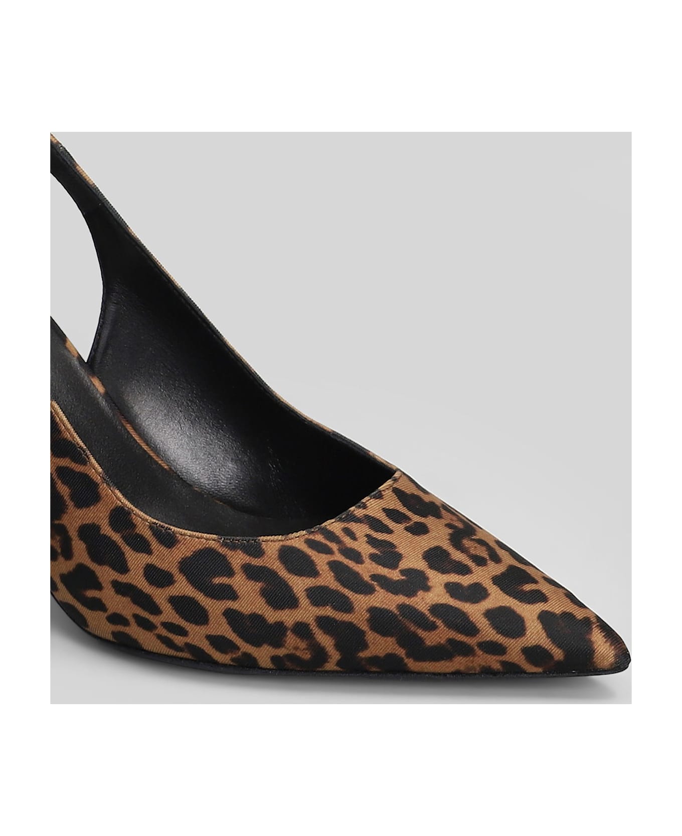 Stuart Weitzman Stuart Power Pumps In Animalier Satin - Animalier