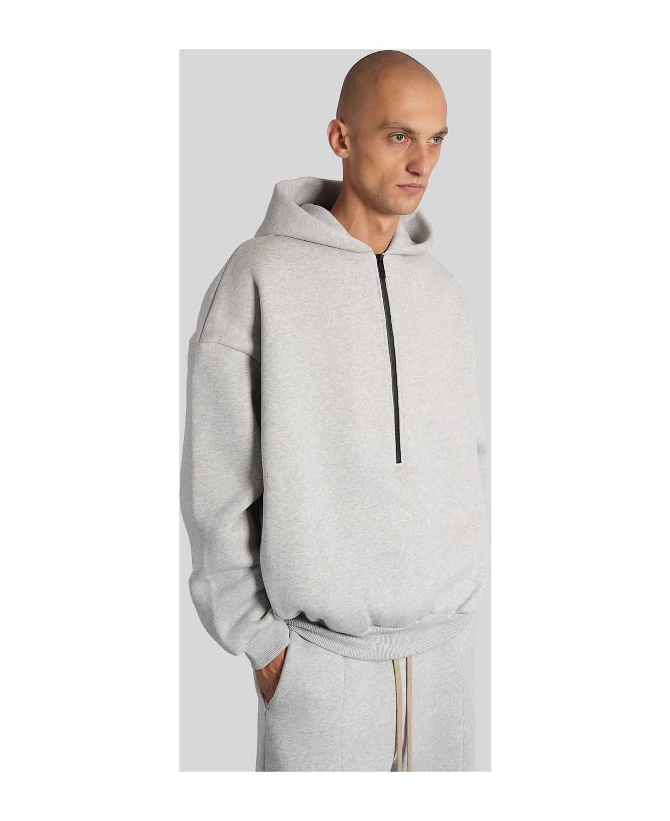 Fear of God Sweatshirt In Grey Cotton - grey